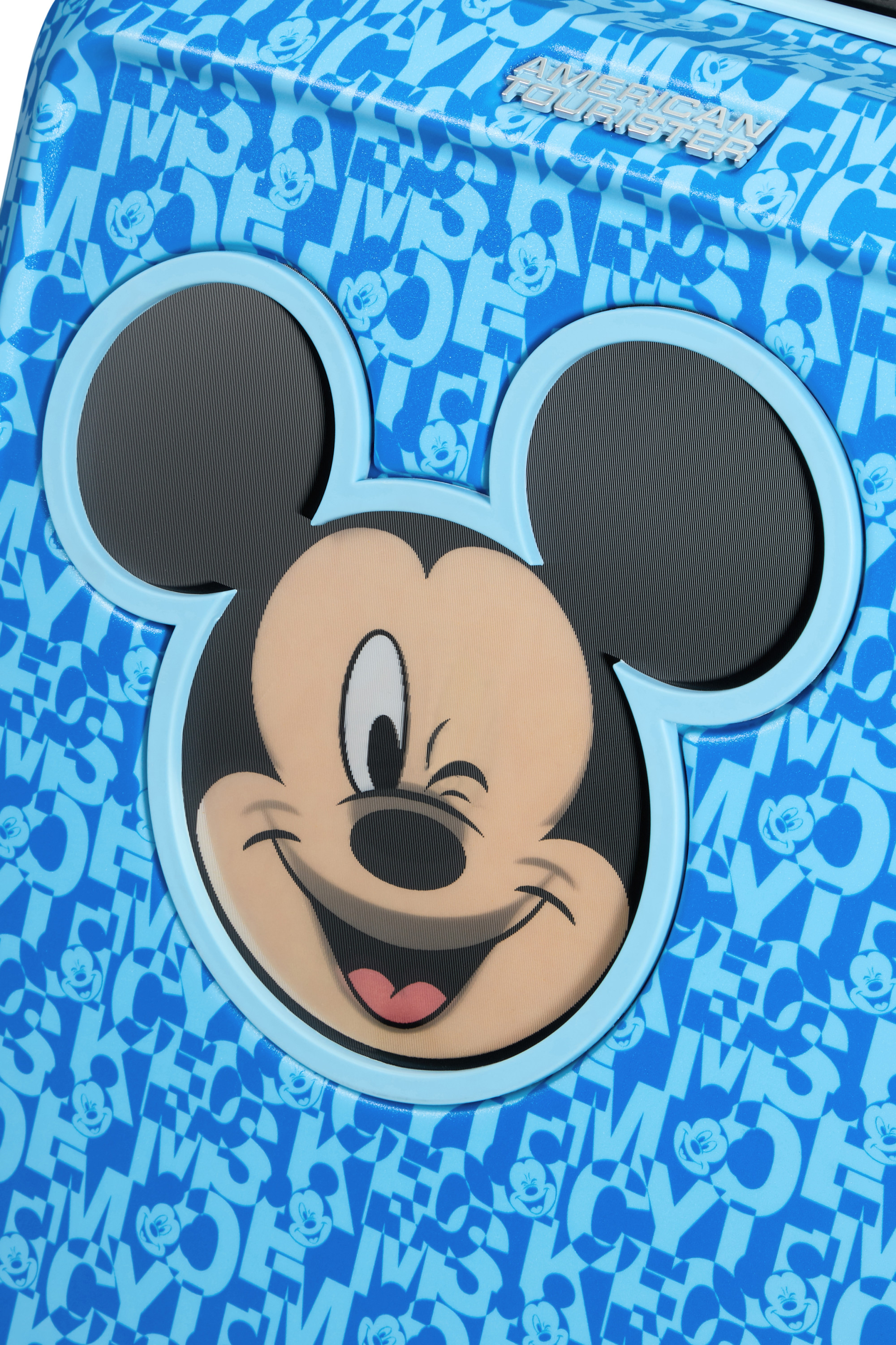 Funlight disney valise 4 roues taille s AMERICAN TOURISTER Bleu