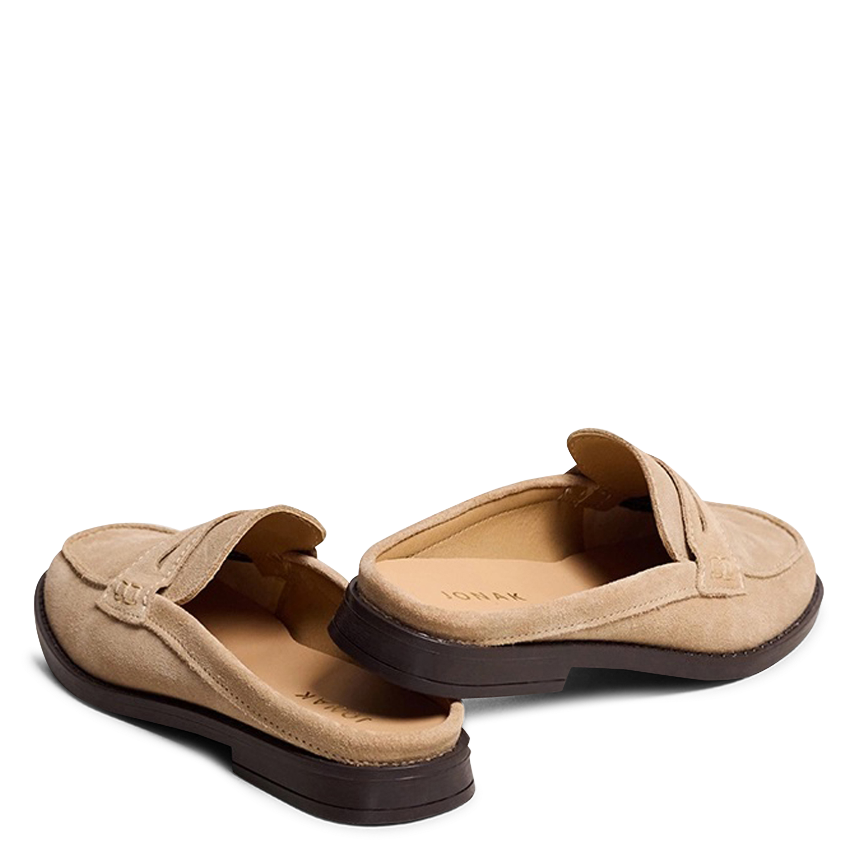 Mocassins en cuir nancy JONAK Beige