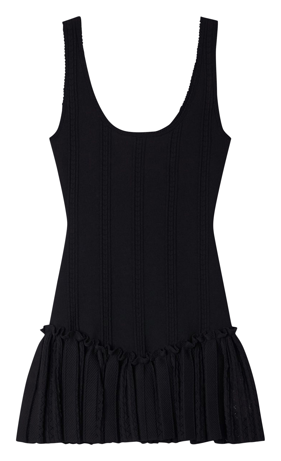 Robe courte moulant SANDRO Noir