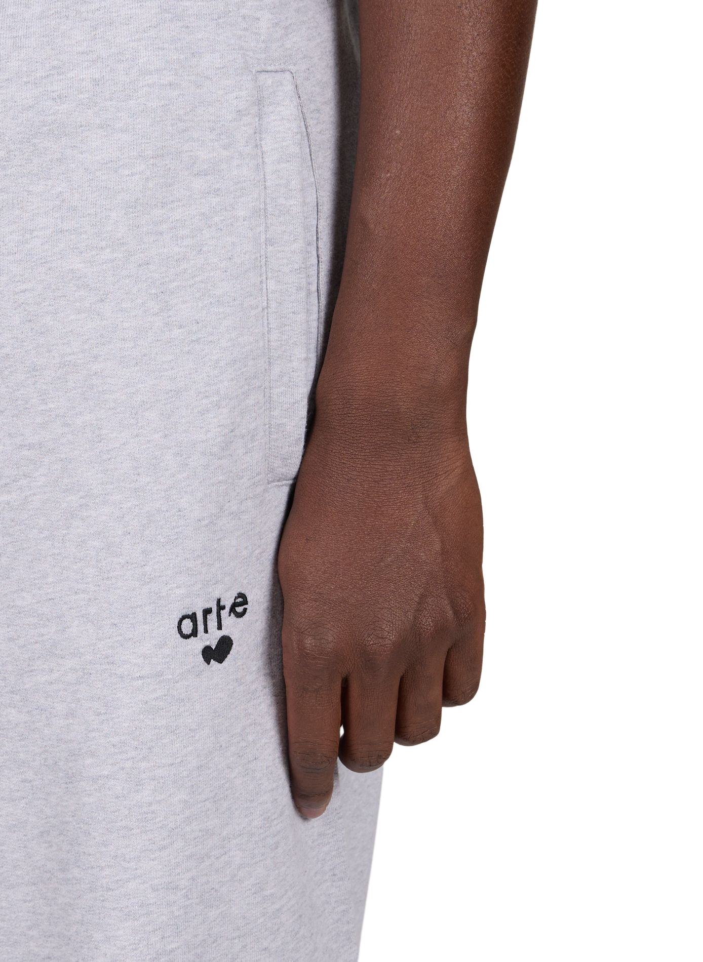 Jogging large en coton ARTE ANTWERP Gris