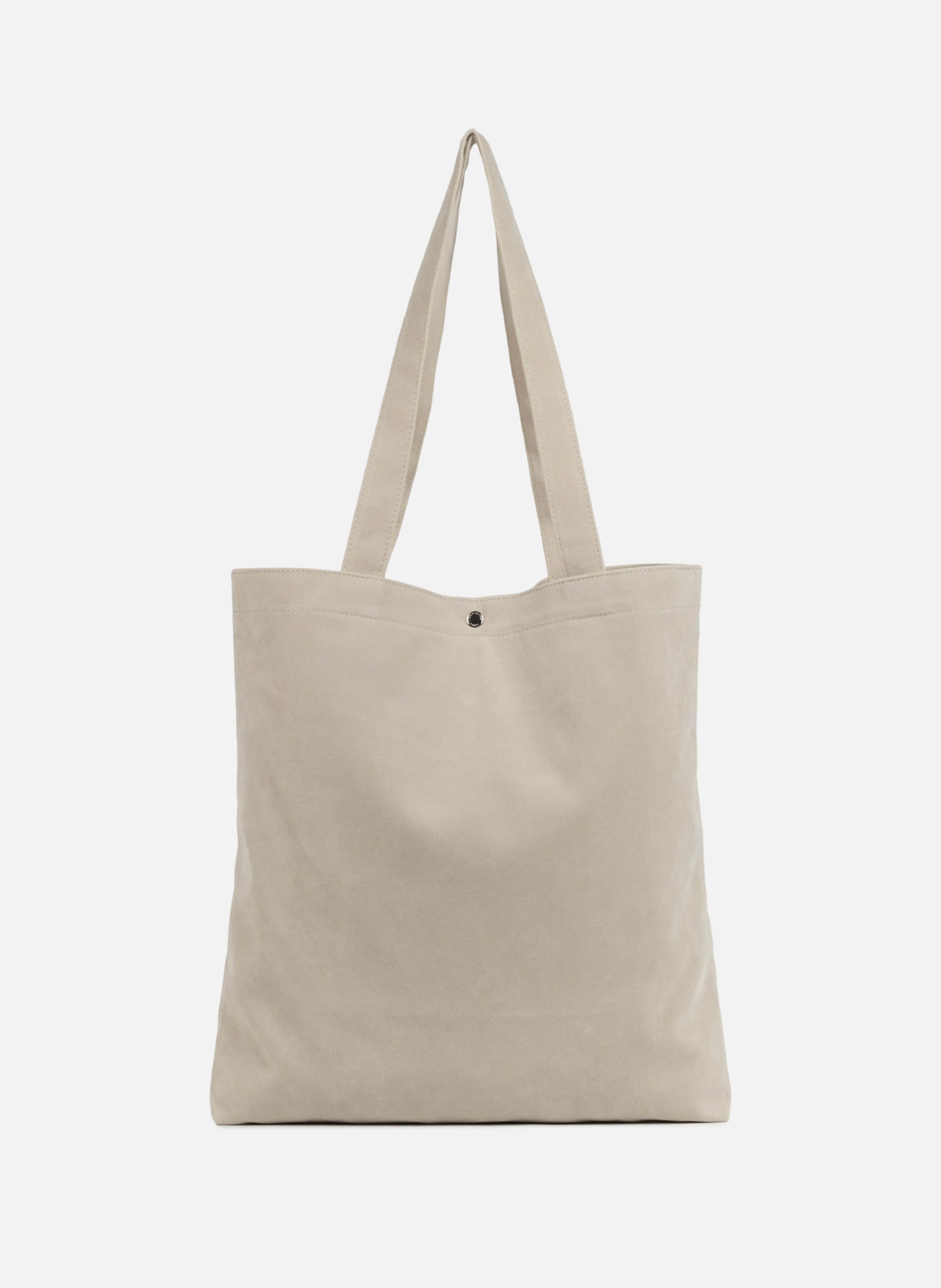 Sac cabas épaule - suédine kba LANCASTER Blanc