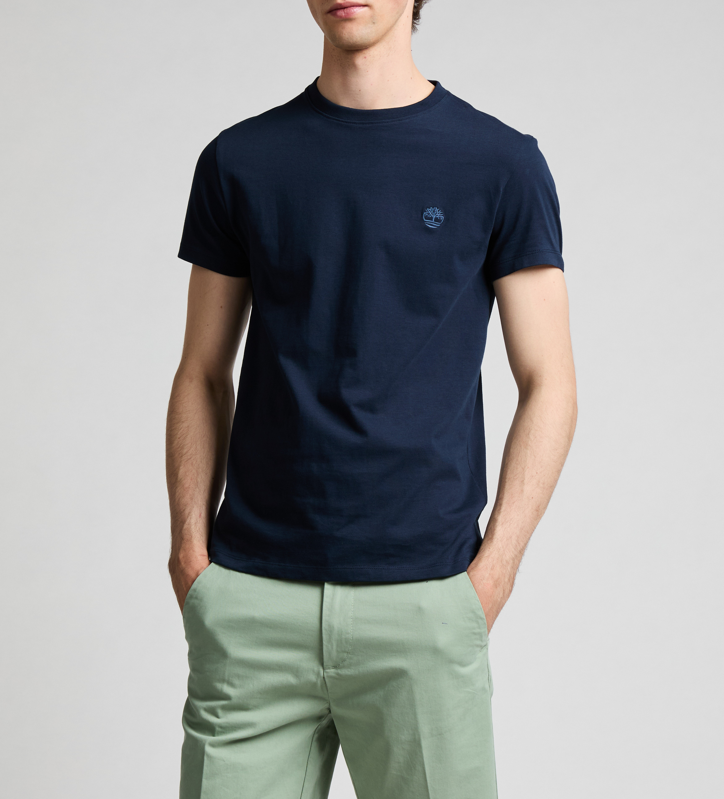 Cotton T-shirt TIMBERLAND Blue