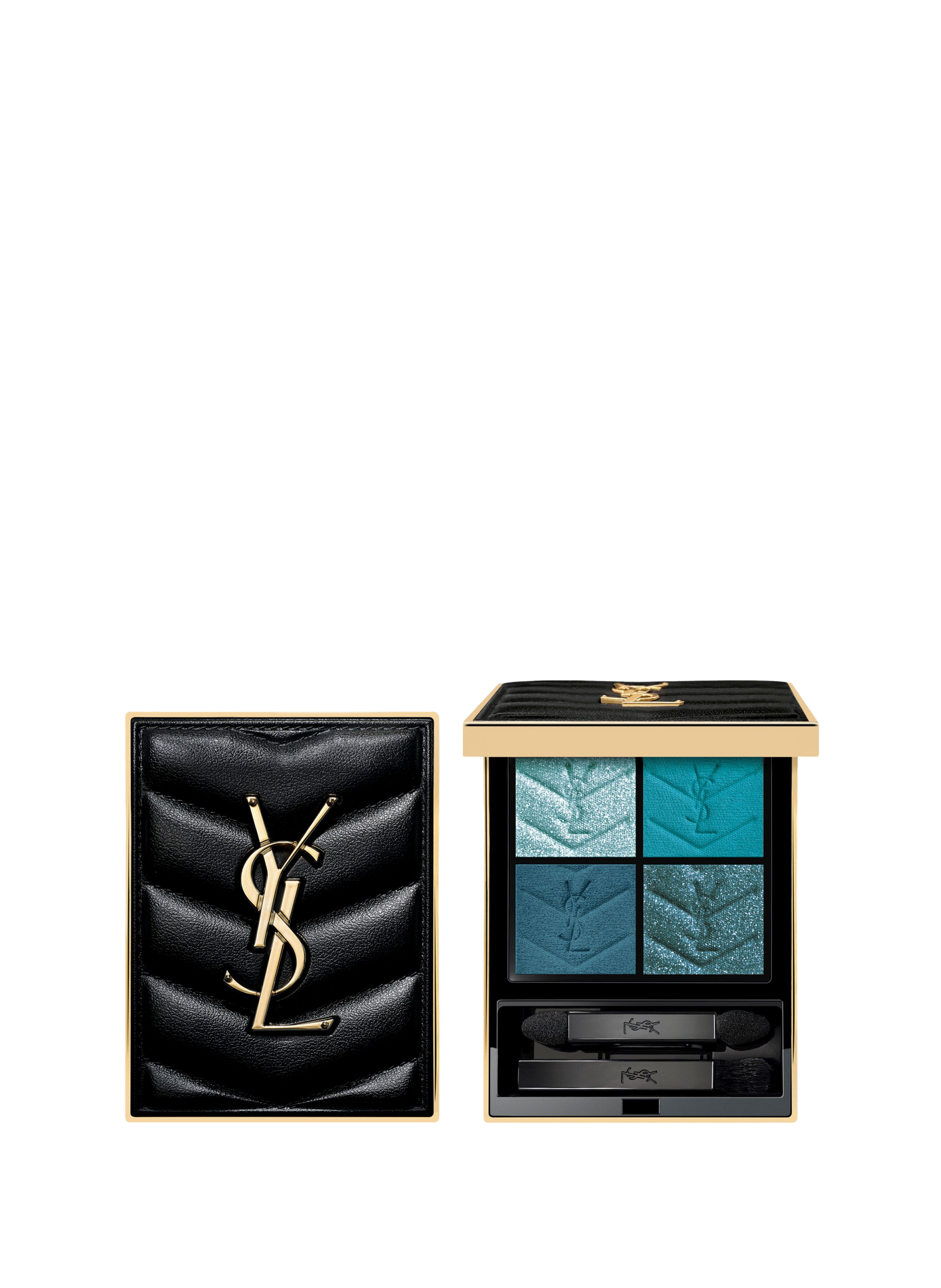 Mini Clutch Eyeshadow Palette - Intense Pigments - Long-lasting YVES SAINT LAURENT 850 bewitching turquoise