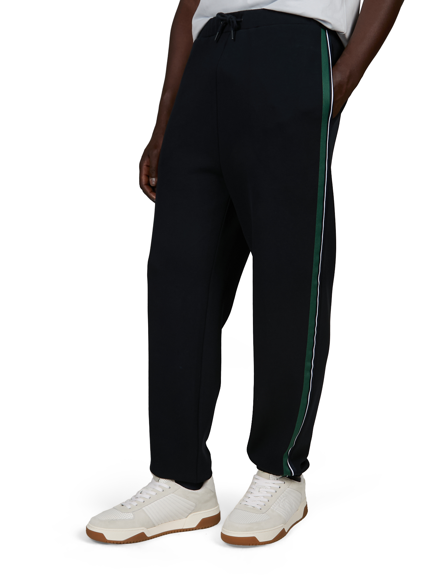 Tracksuit pants with stripes FRED PERRY Blue
