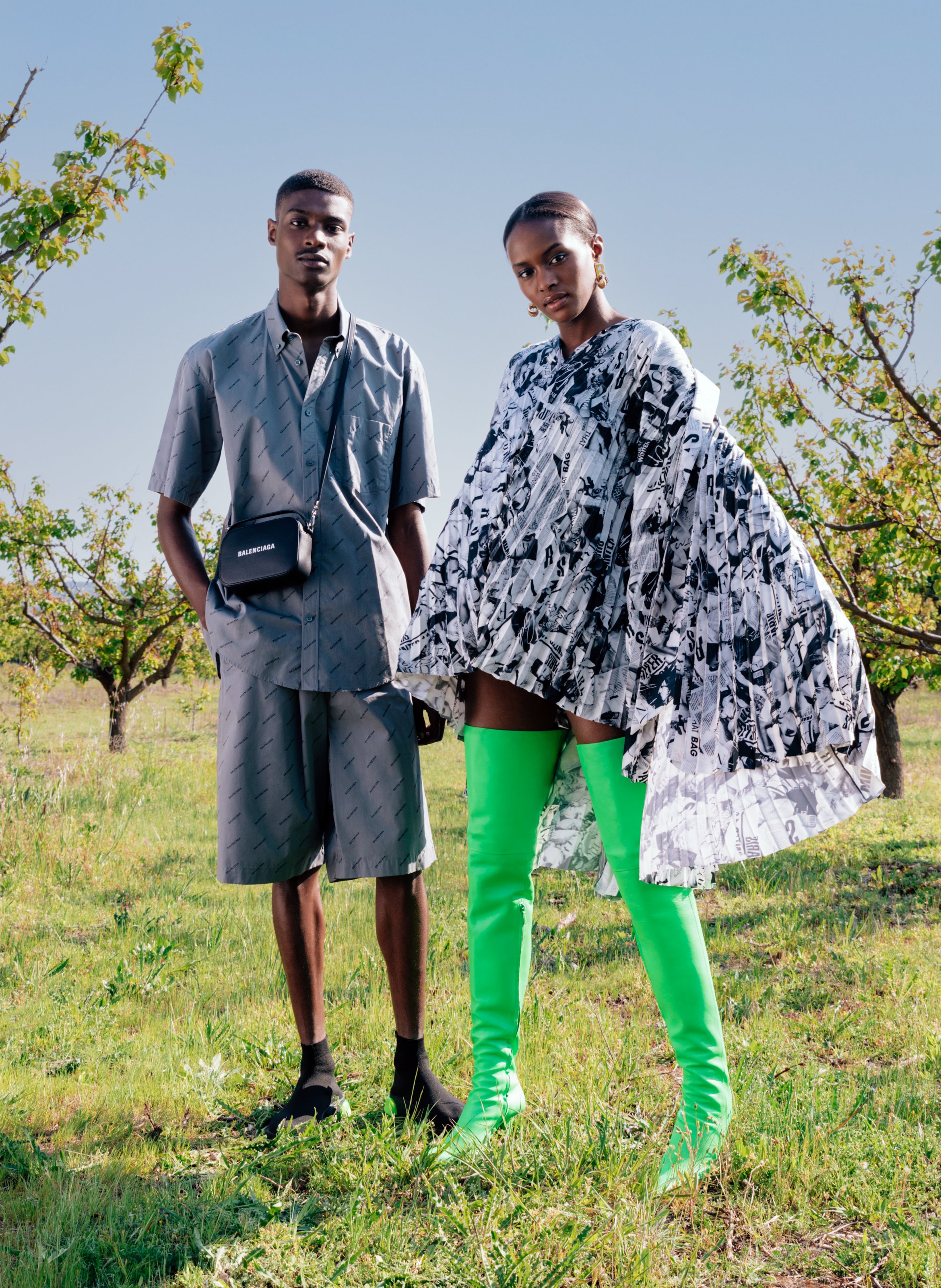 Cuissardes Knife Shark en cuir