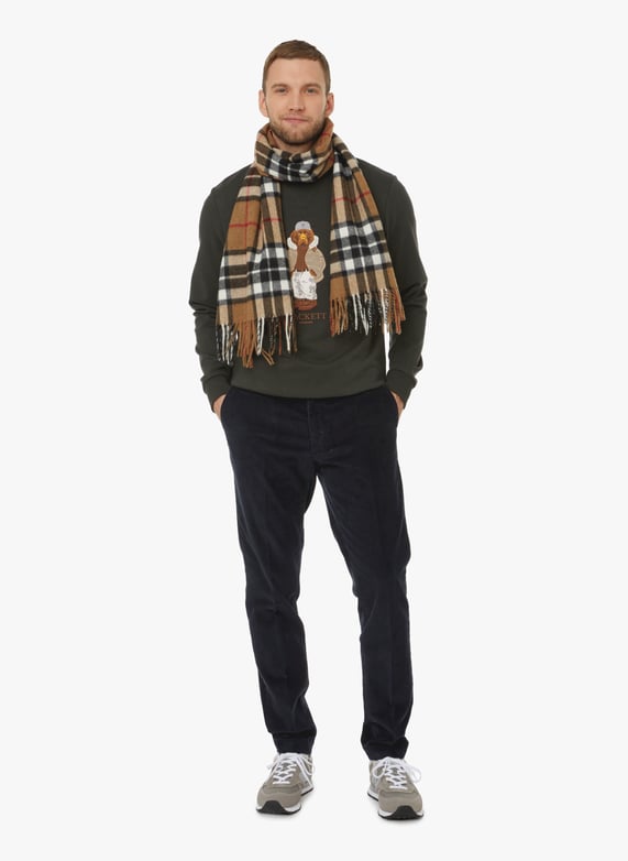 Comment Porter Echarpe Plaid Homme Echarpe Tartan En Laine Mérinos