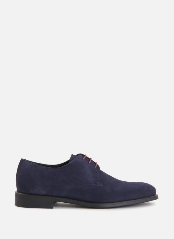 Bayard leather derby shoes Blue by PAUL SMITH PAUL SMITH Bayard leather derby shoes Blue