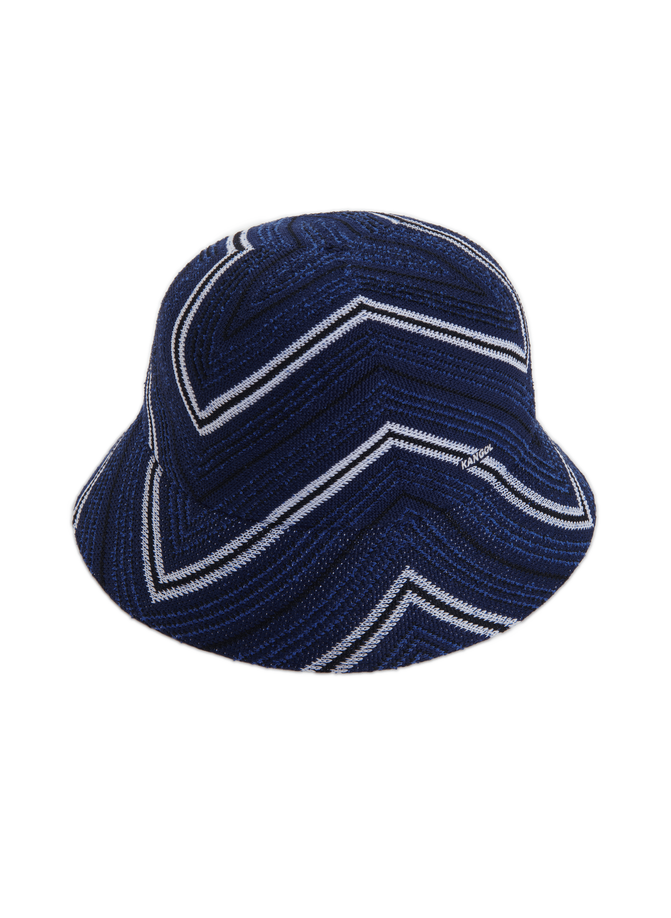 Bob à broderie  KANGOL Bleu