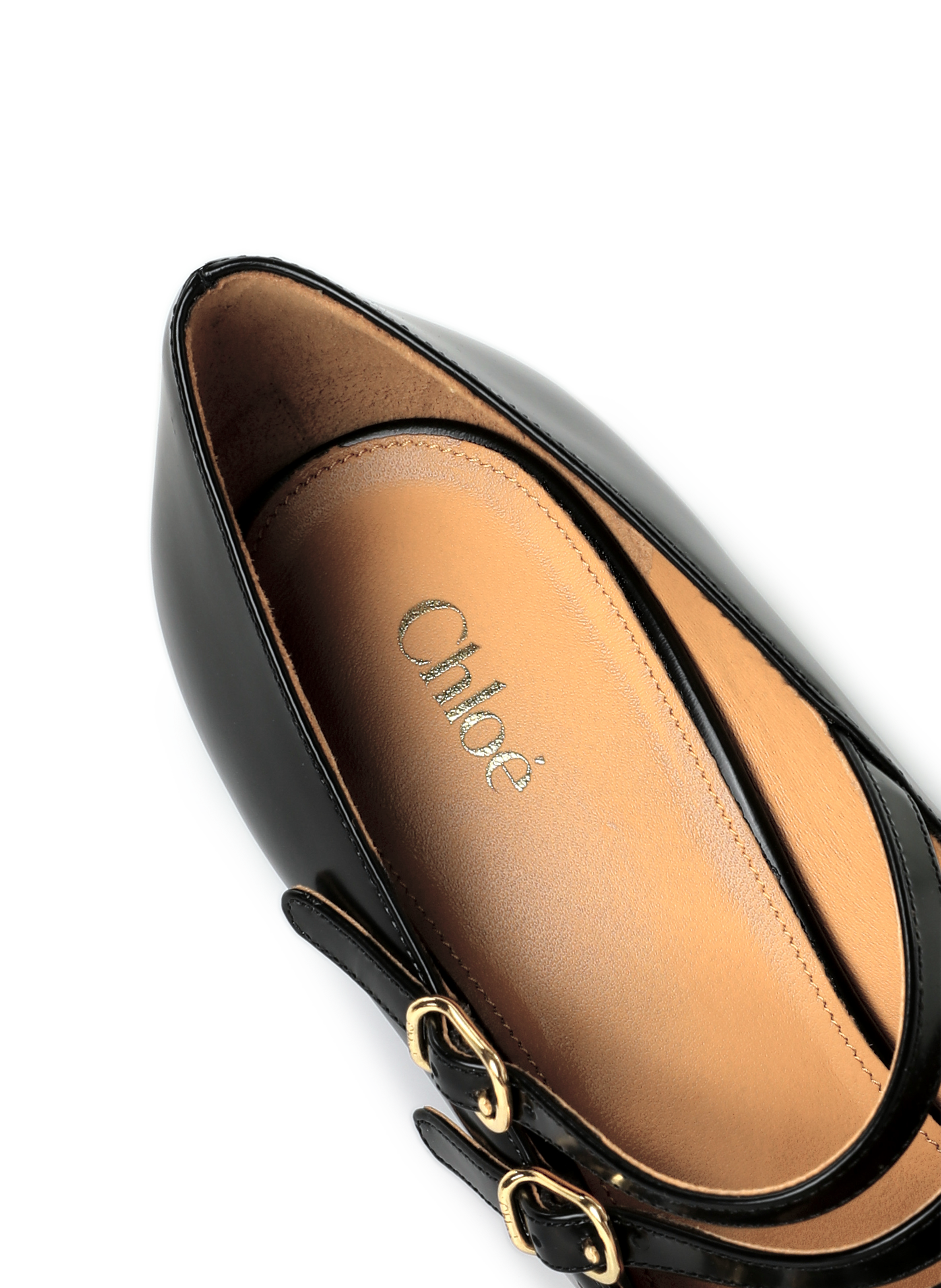 Escarpins Janis en cuir  CHLOÉ Noir