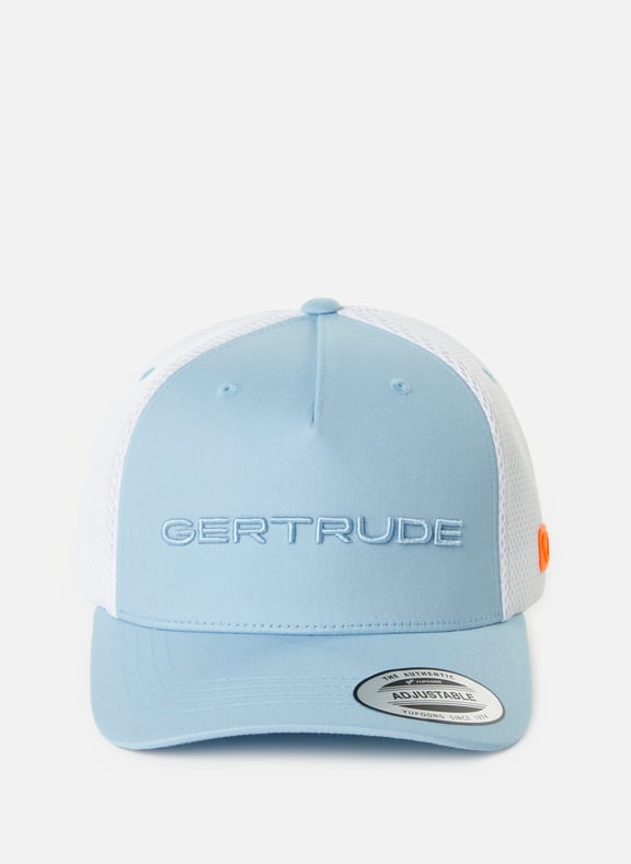 Casquette Benja en maille filet Bleu by GERTRUDE ET GASTON GERTRUDE ET GASTON Casquette Benja en maille filet Bleu
