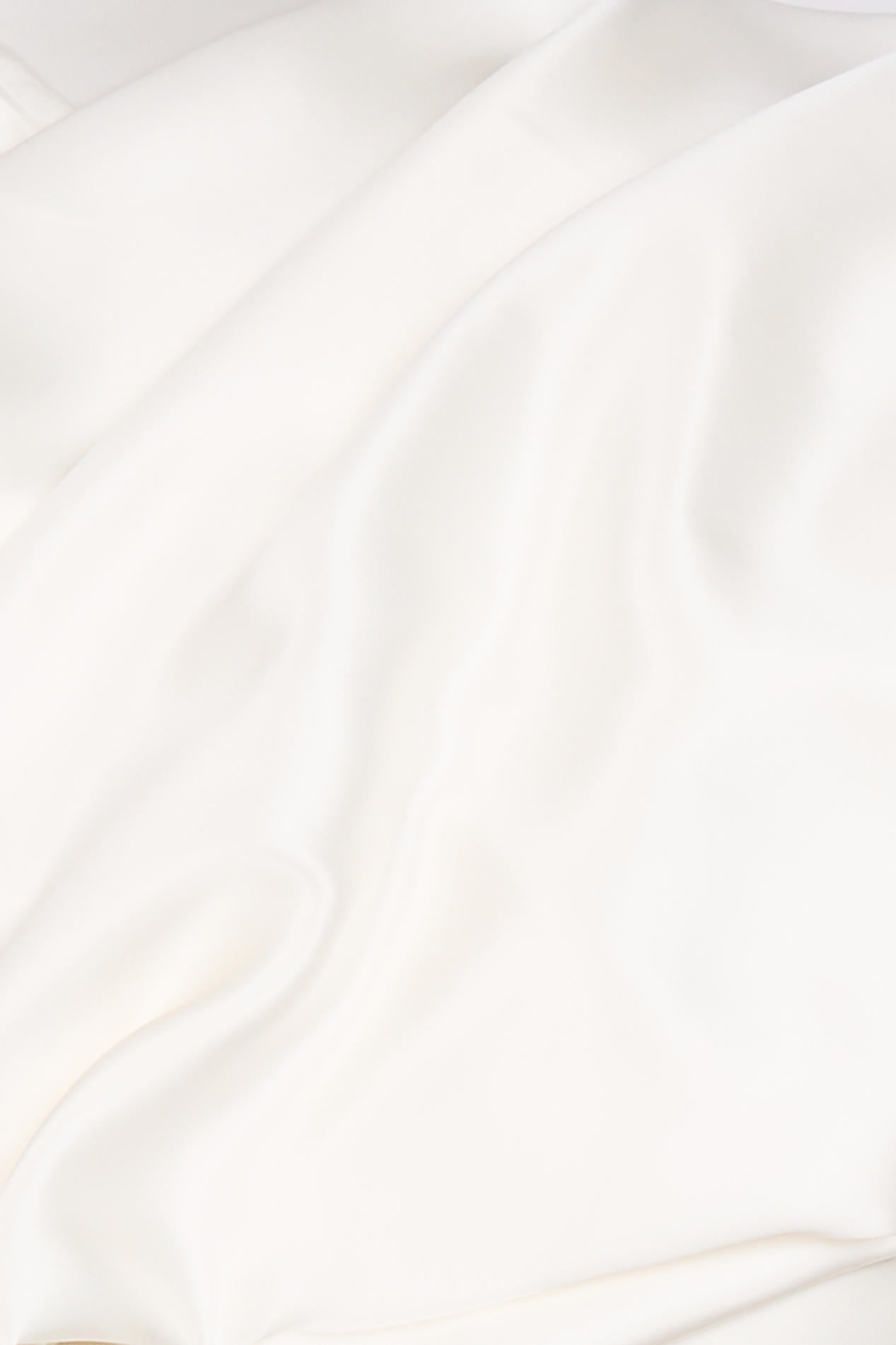 Drap housse en soie de mûrier Blanc