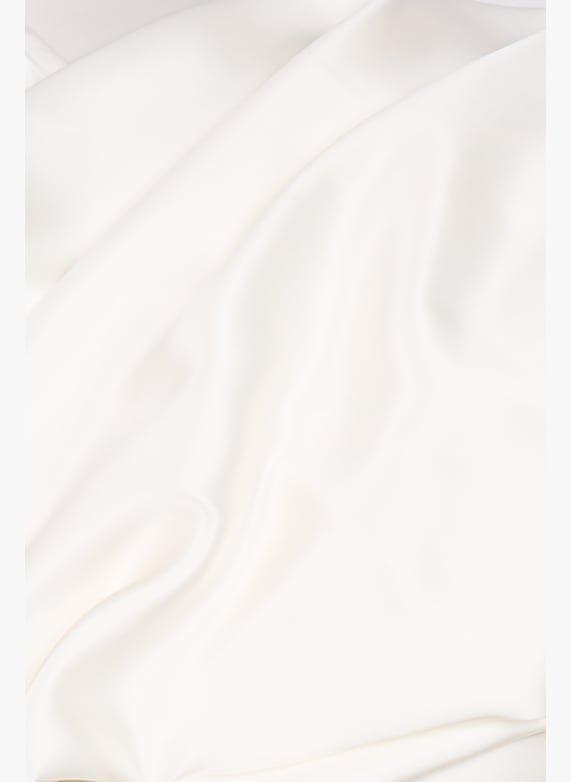 Drap housse en soie de mûrier | Blanc by AU PRINTEMPS PARIS Drap housse en soie de mûrier Blanc