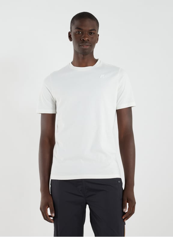 T-shirt en coton Blanc by K-WAY K-WAY T-shirt en coton Blanc