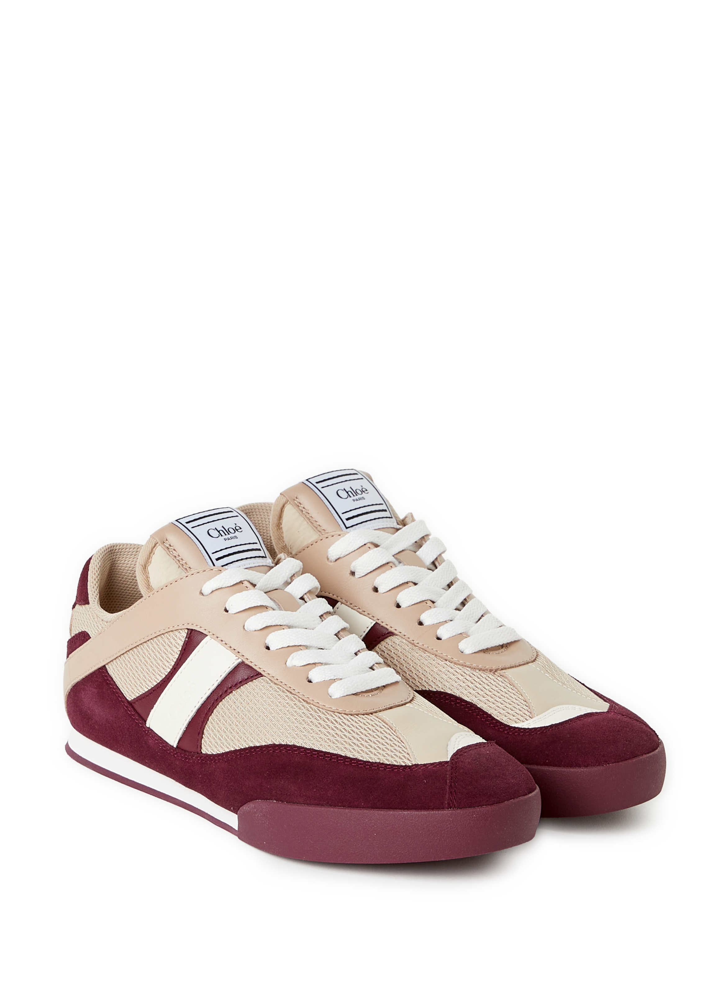 Baskets en cuir CHLOÉ Beige