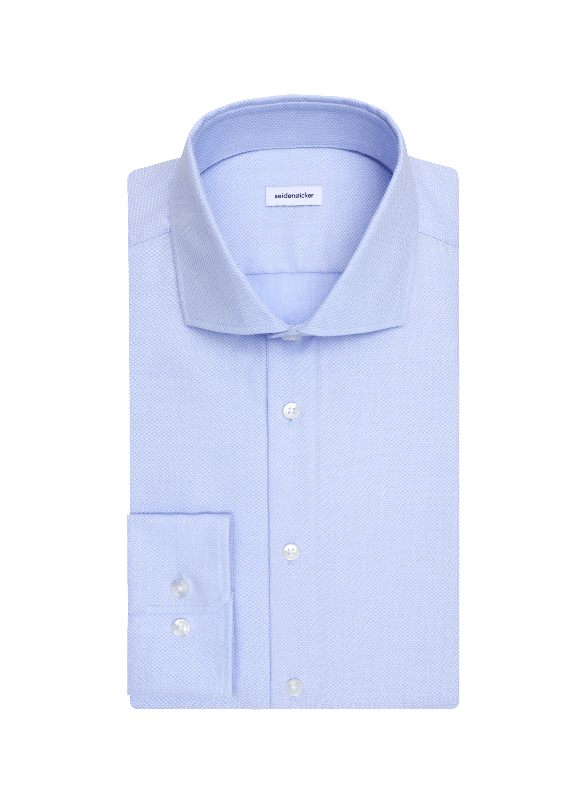 Cotton poplin shirt SEIDENSTICKER Blue