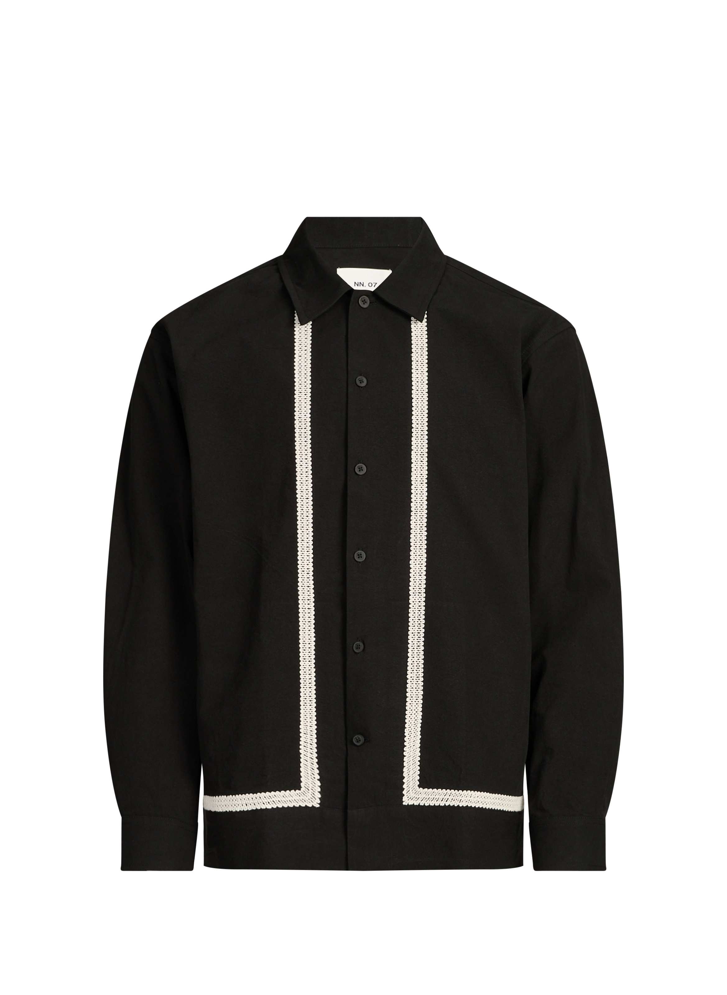 Cotton shirt NN.07 Black