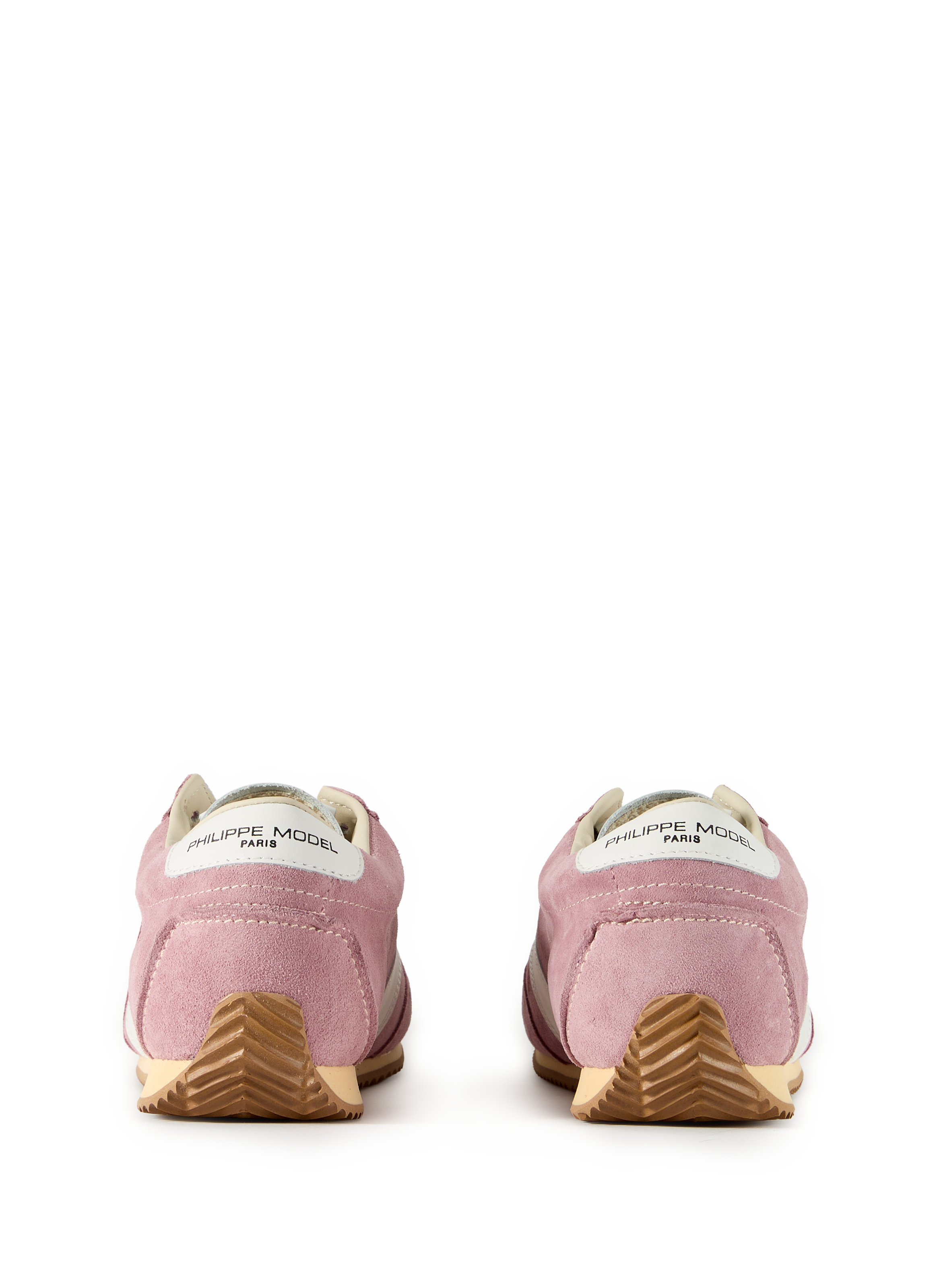 Baskets Planche en cuir suédé PHILIPPE MODEL Rose