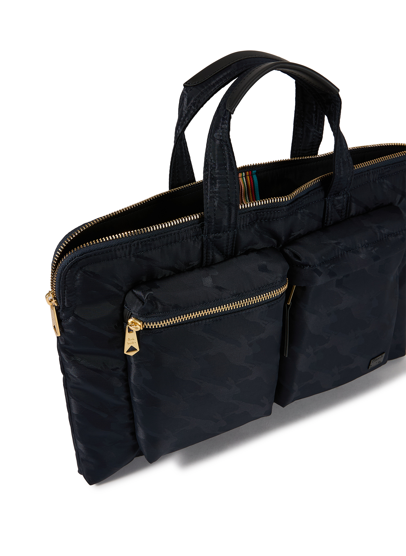 Patterned document holder PAUL SMITH Blue