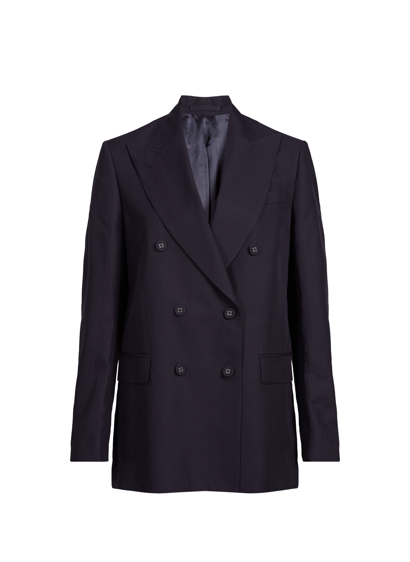 Linen and cotton blend Sandra blazer OFFICINE GENERALE No Color