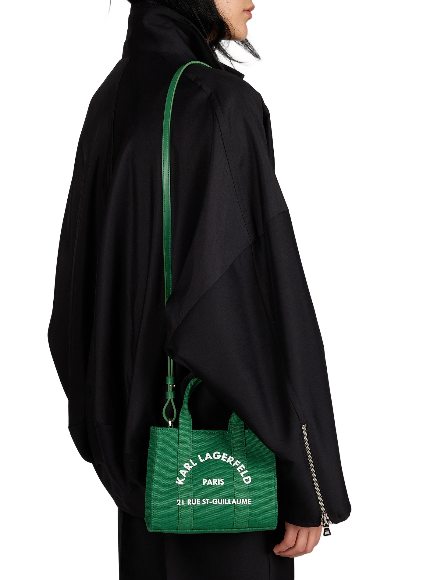 Sac à main 21 Rue St-Guillaume KARL LAGERFELD Vert