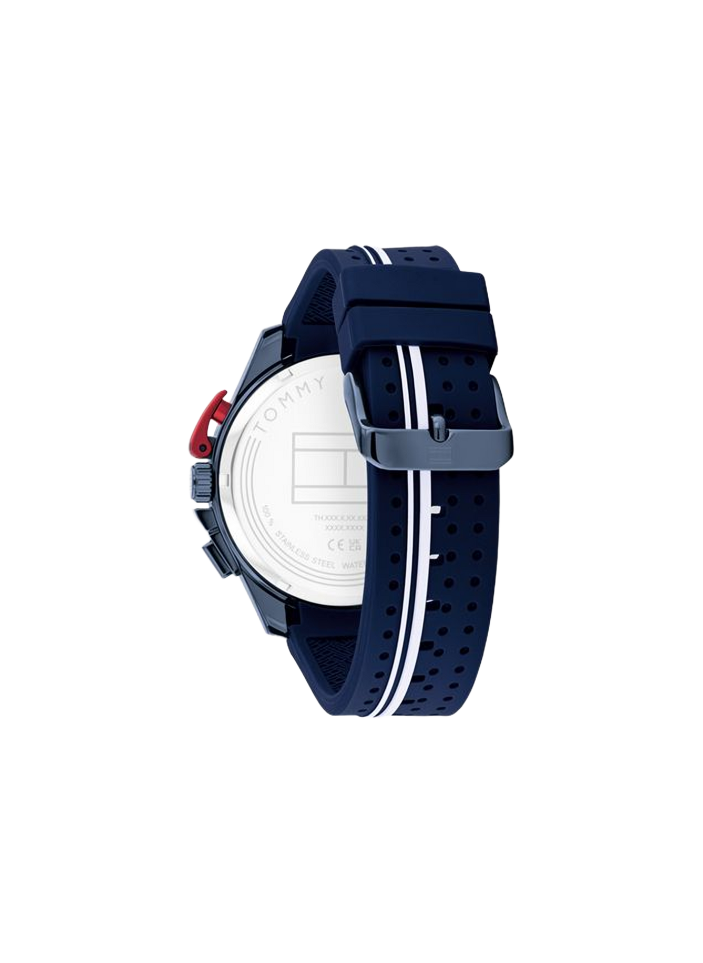 Montre Bank en silicone TOMMY HILFIGER MONTRES Bleu