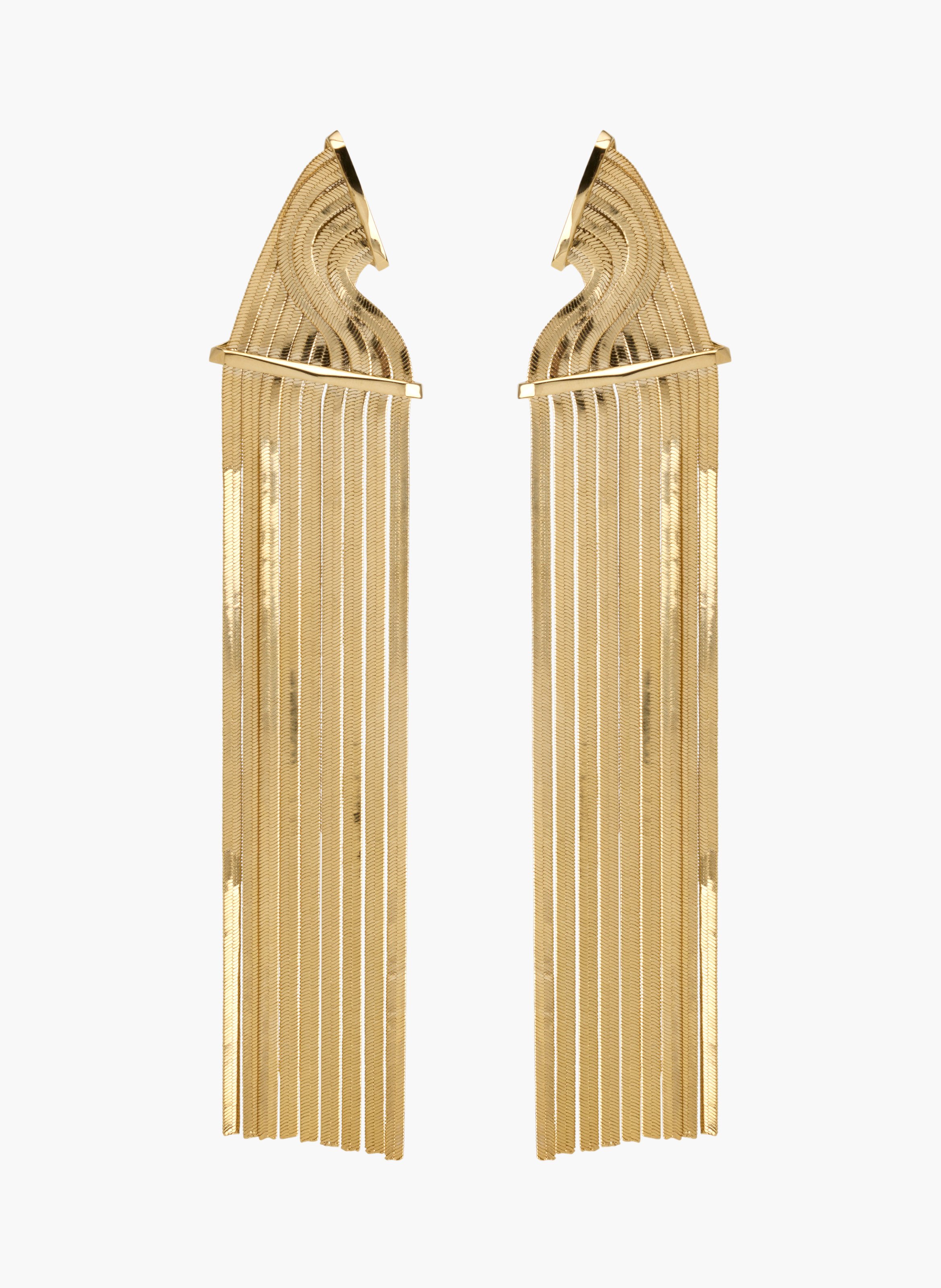 Boucles d'oreilles lanvin chain LANVIN Argent