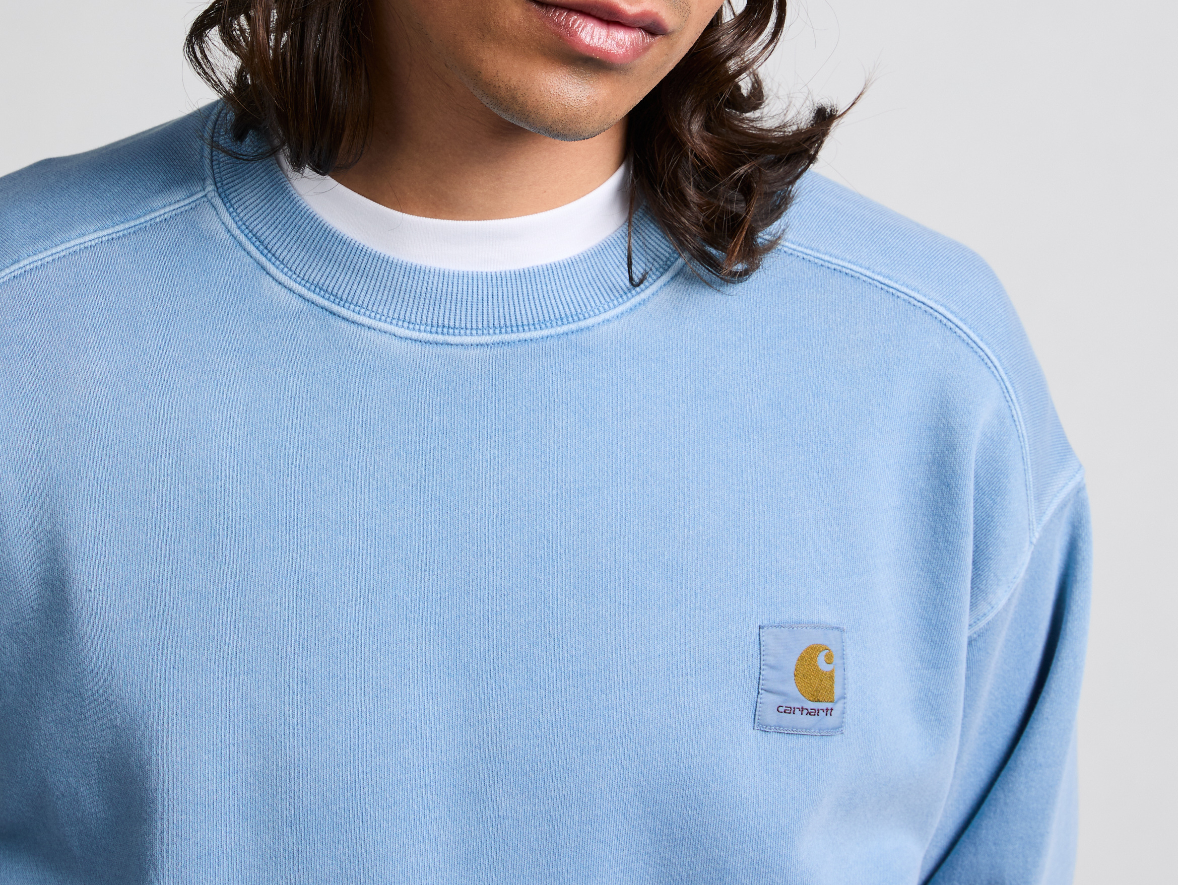 Bonnet en maille côtelée CARHARTT WIP Bleu