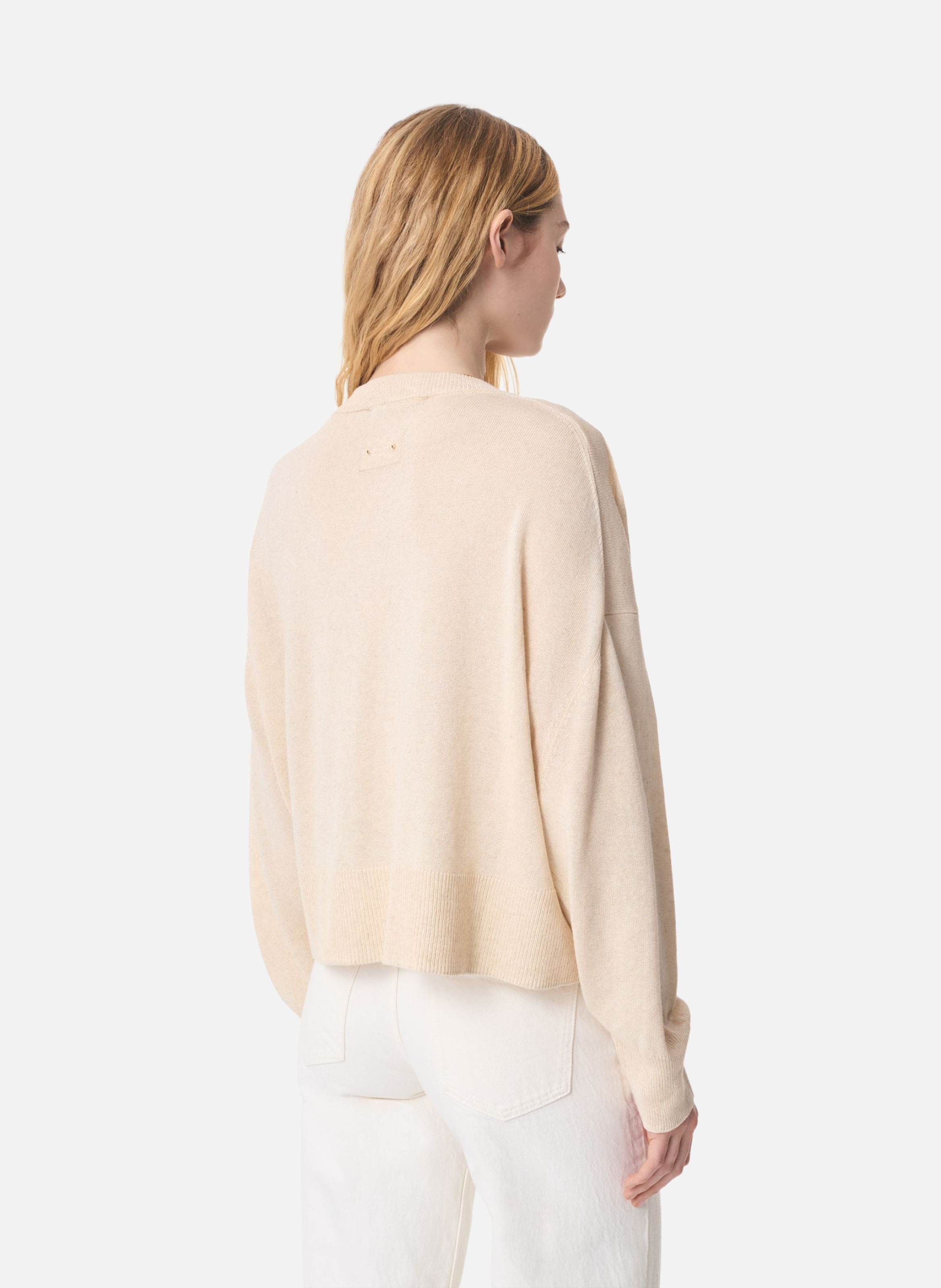 Pull giacoppo VANESSA BRUNO Blanc