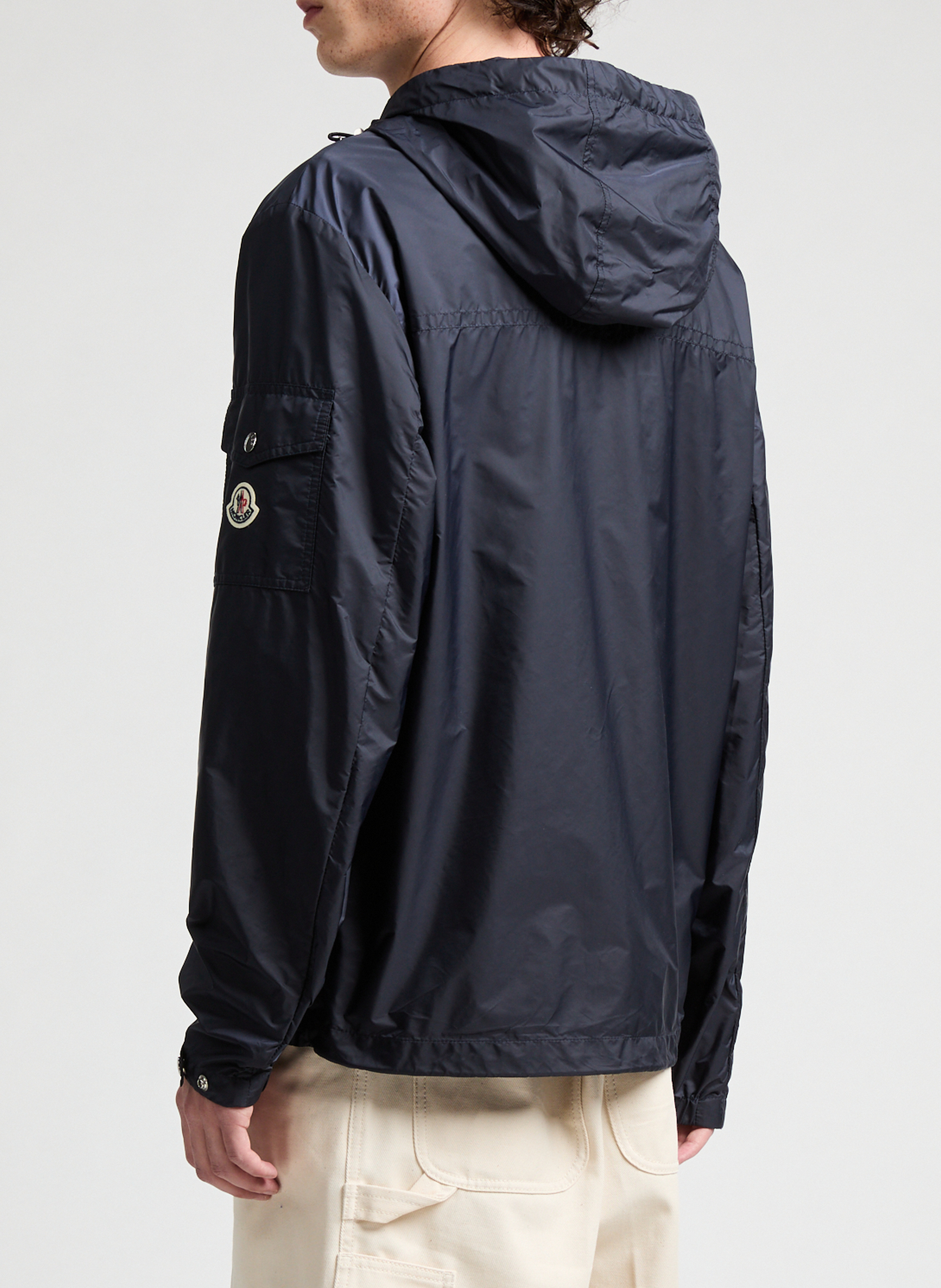 Veste coupe-vent MONCLER Bleu