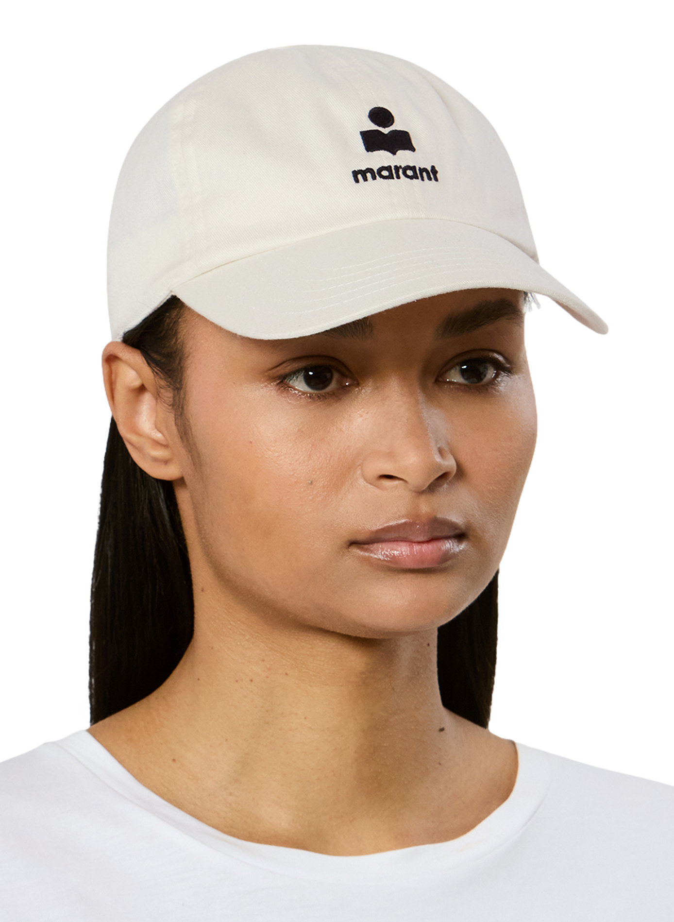 Baseballkappe aus bestickter Baumwollcanvas ISABEL MARANT Mehrfarbig