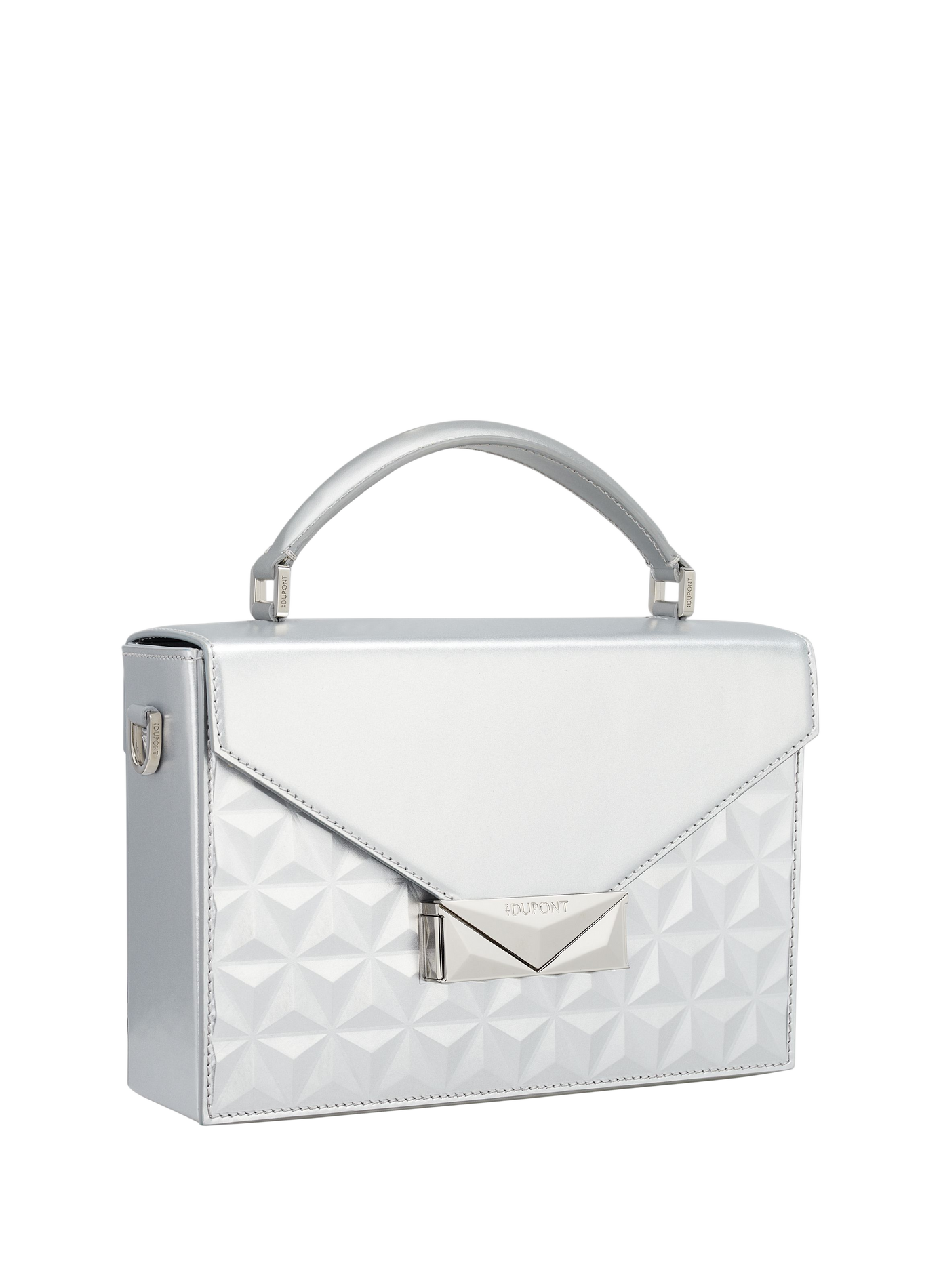Schultertasche Apex Mini Trunk S.T. DUPONT Silber