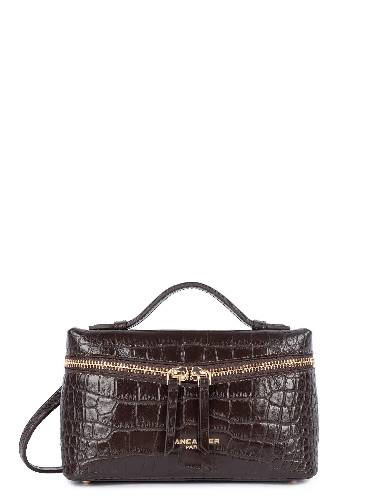 Kleine doosvormige tas - exo LANCASTER Bruin