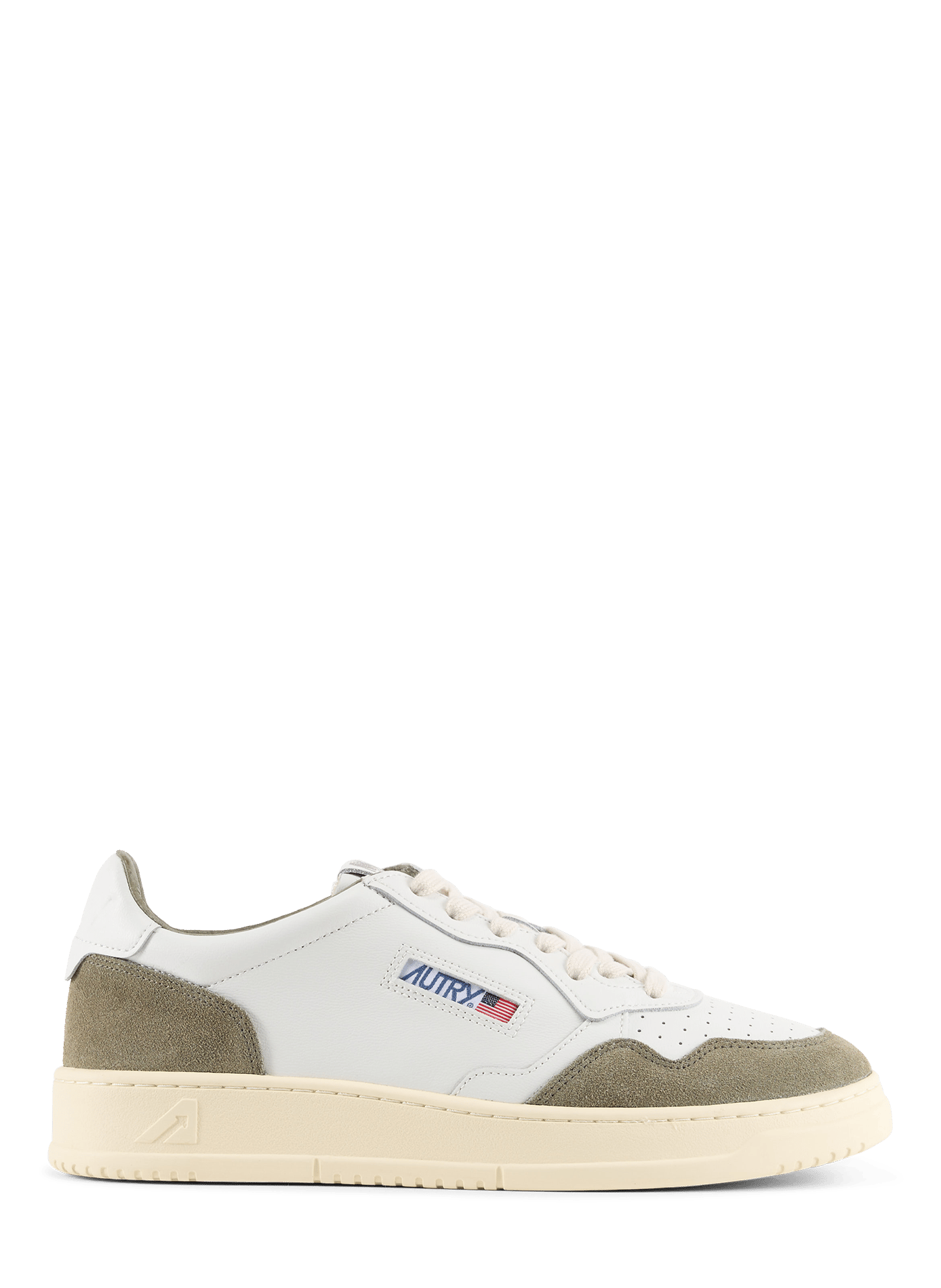 Baskets basses Medalist en cuir AUTRY Blanc