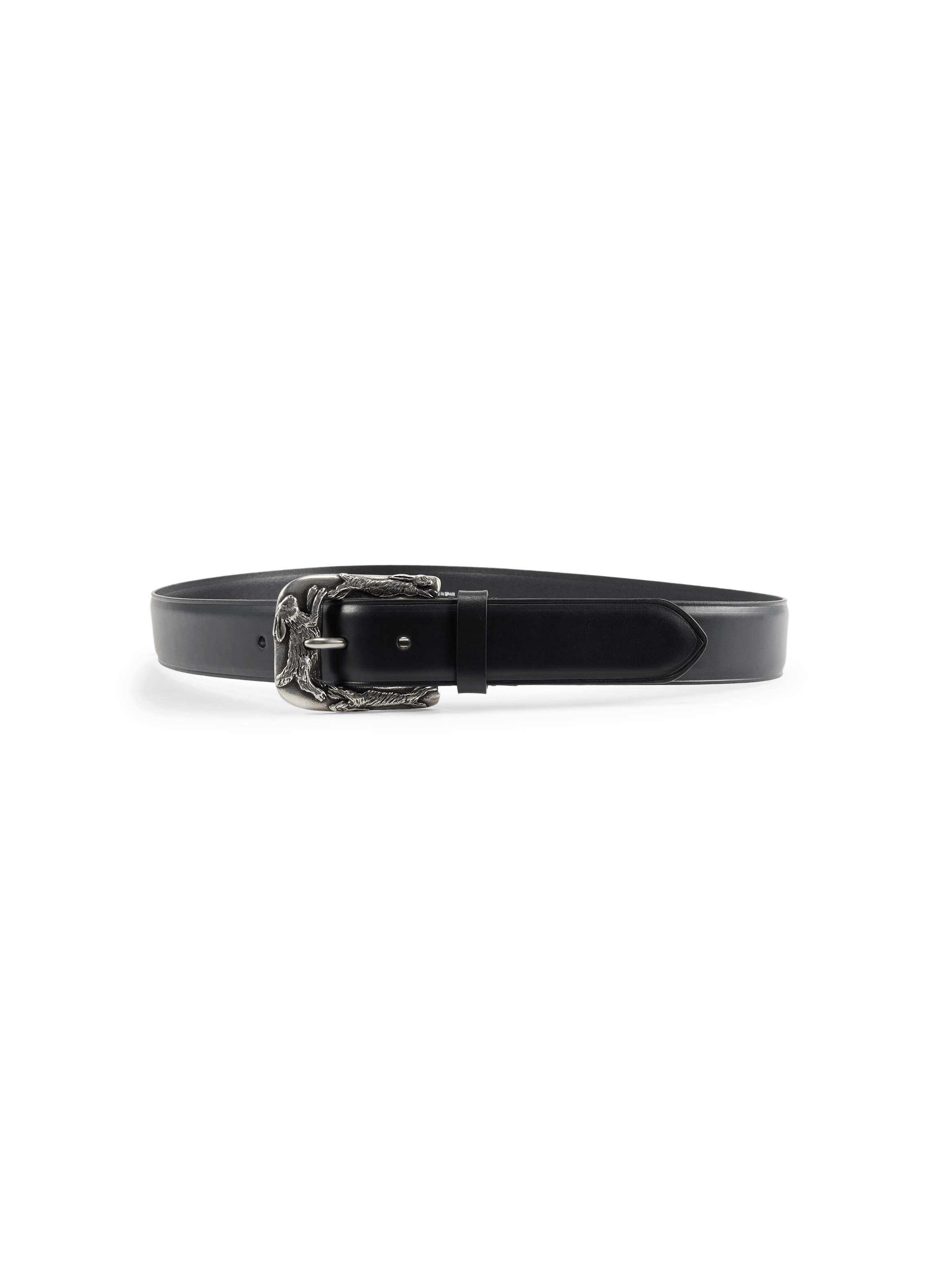 Ceinture unie en cuir PAUL SMITH Schwarz