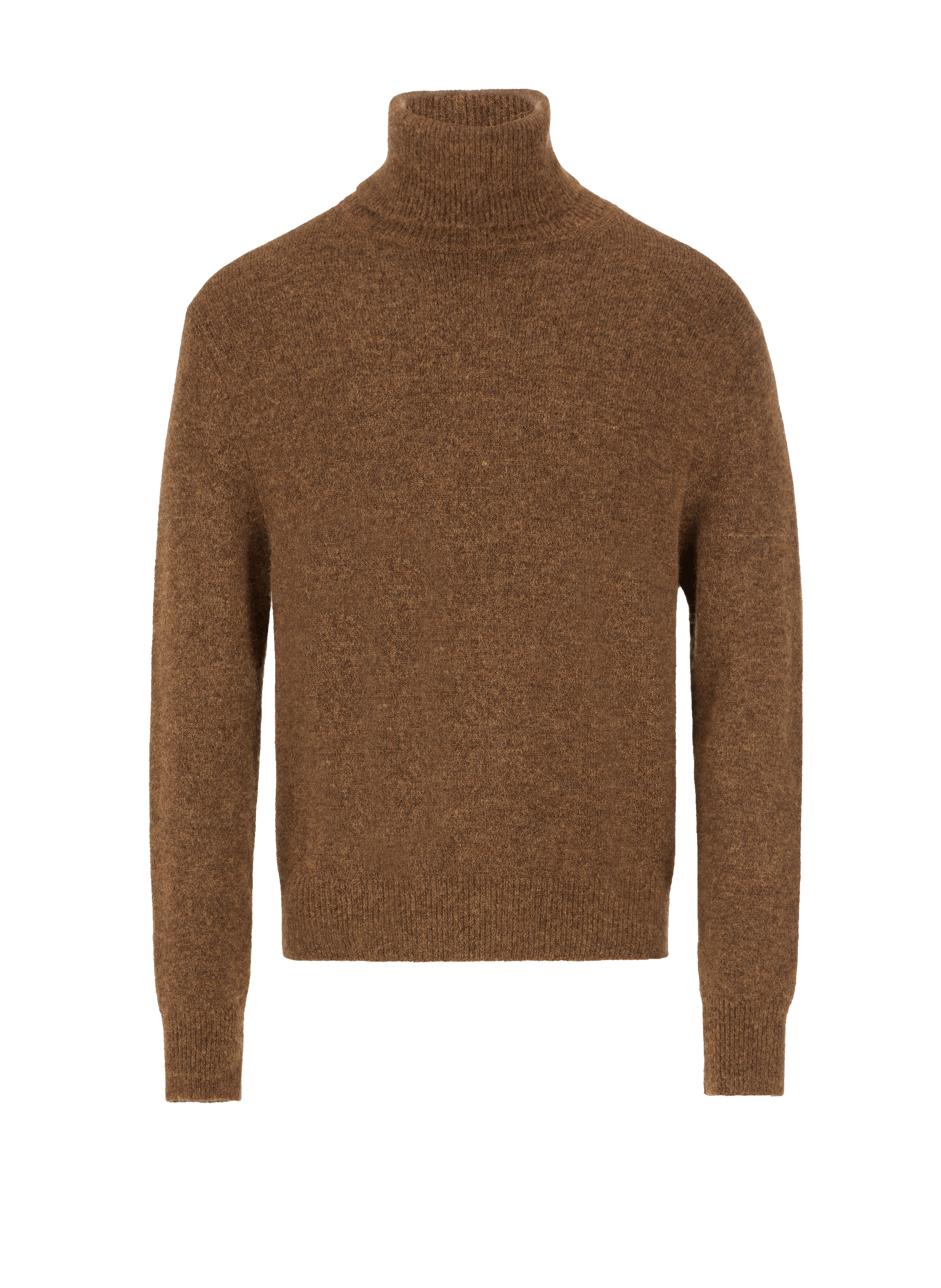 Pull à col roulé Malthe en laine et alpaga