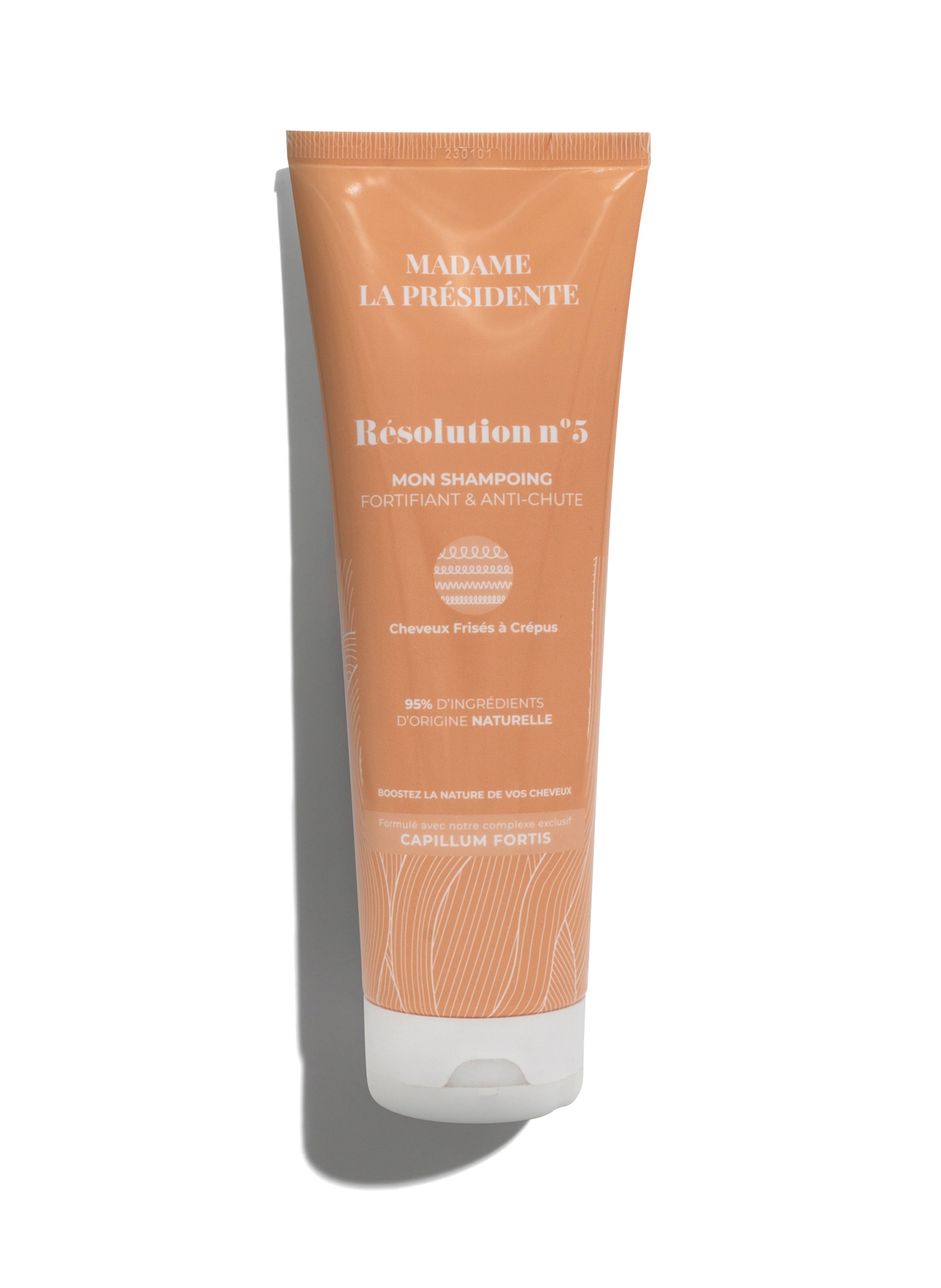 Shampoing Anti-chute cheveux frisés à crépus - RÉSOLUTION N5