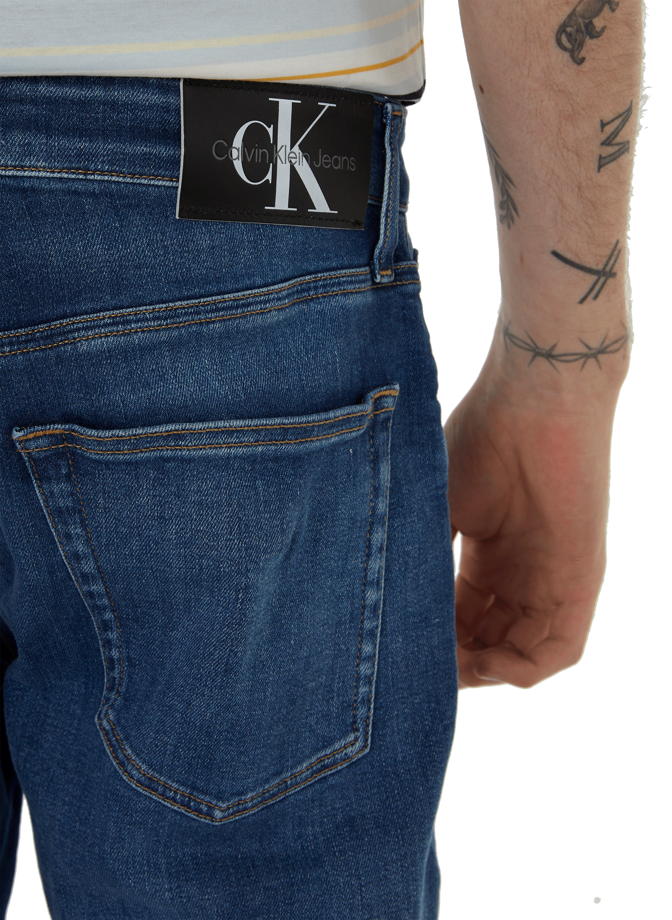 Jean slim CALVIN KLEIN Bleu