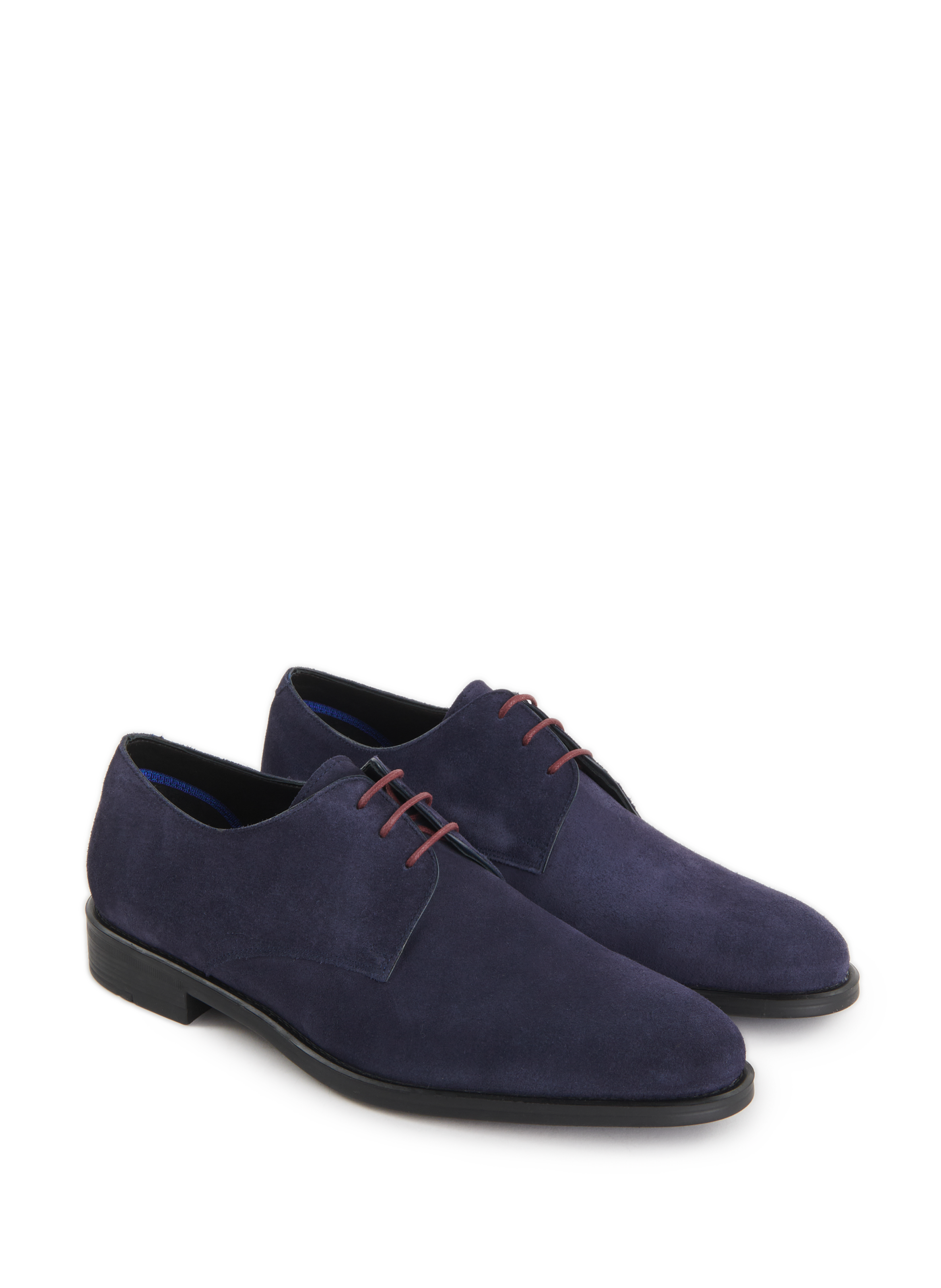Bayard leather derby shoes PAUL SMITH Blue