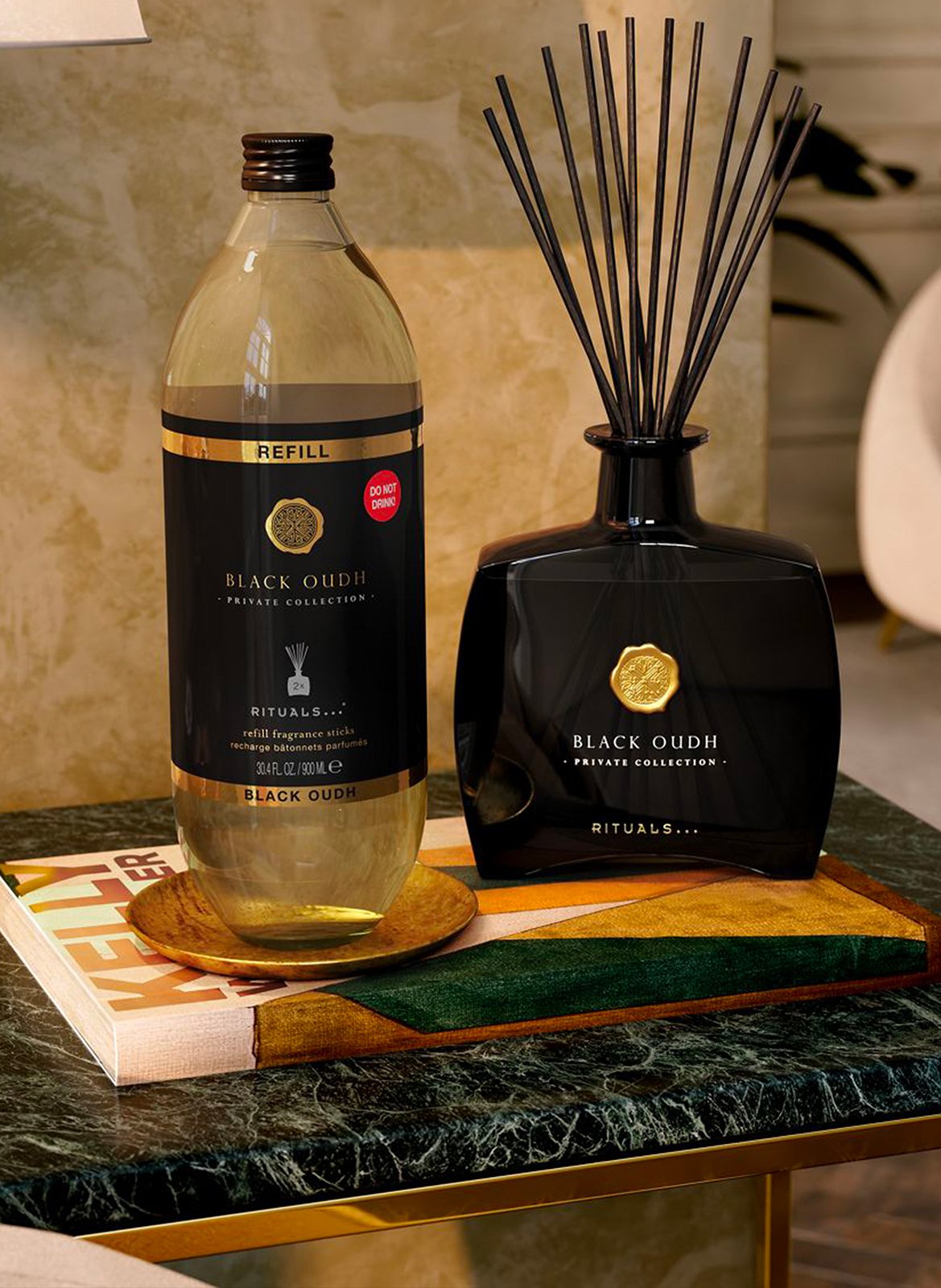 Aromatherapy Diffusers Rituals Black Oudh Fragrance Sticks