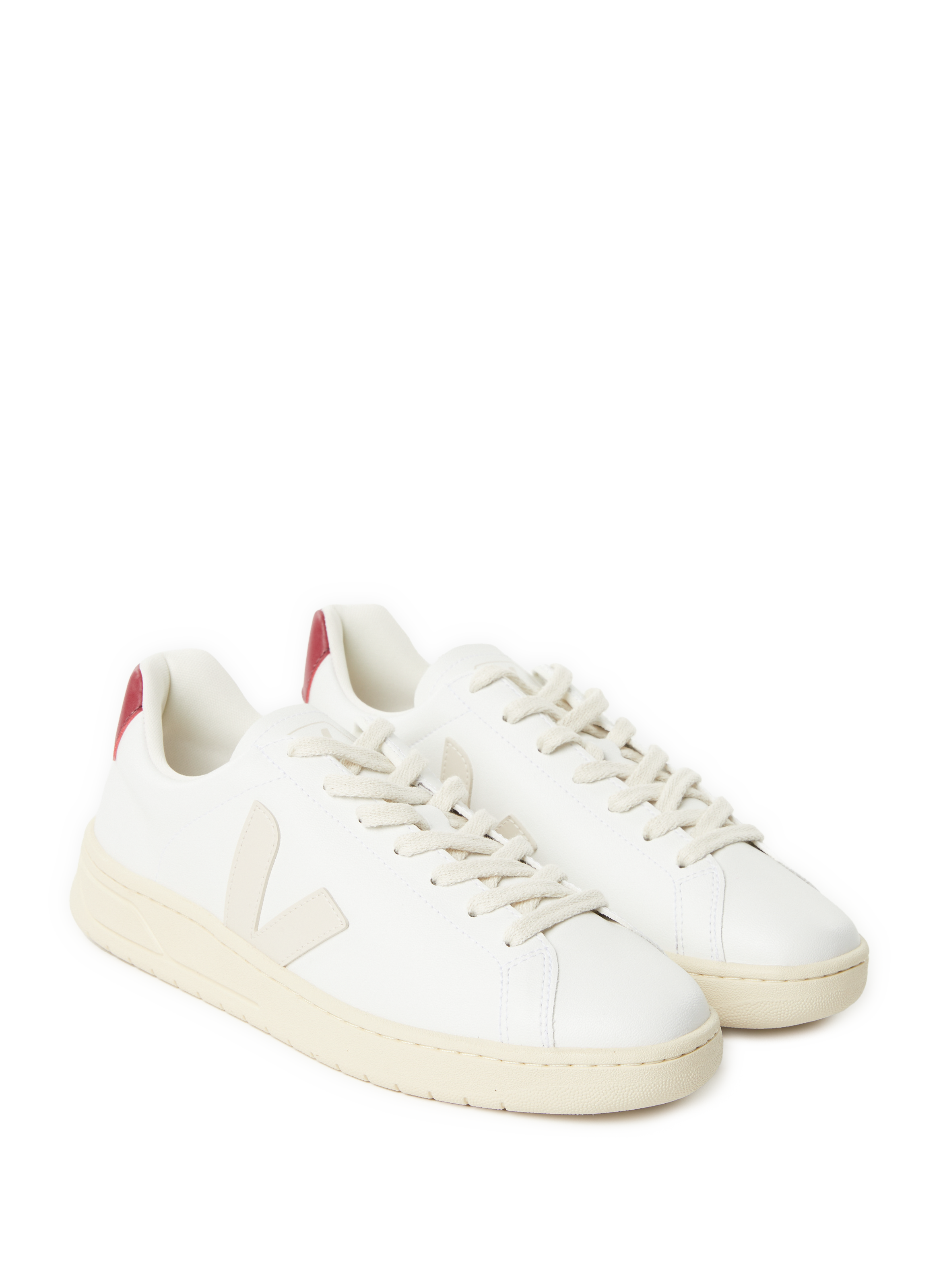 Baskets en cuir Urca CWL VEJA Blanc