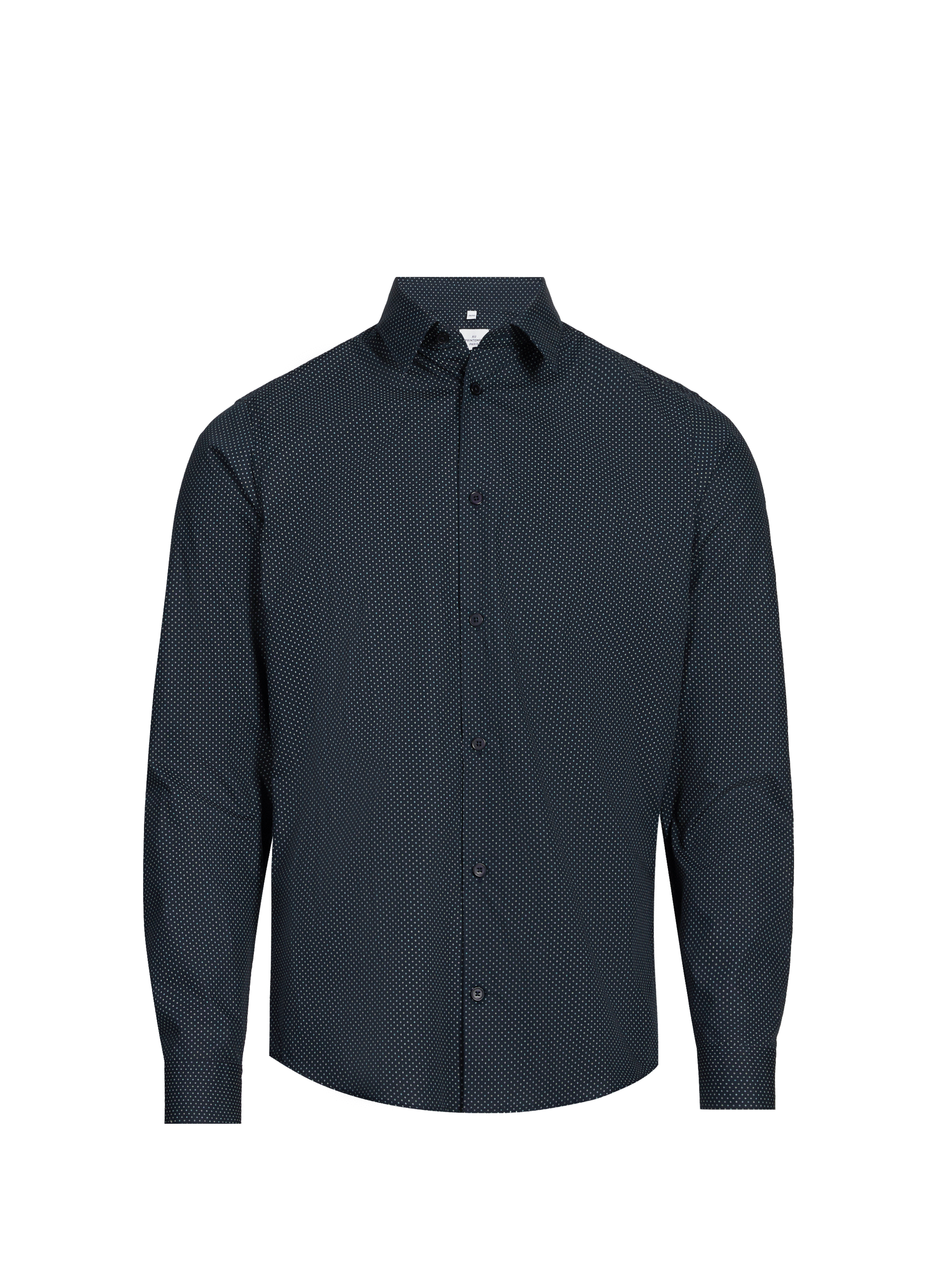 Chemise à motif en coton AU PRINTEMPS PARIS Bleu