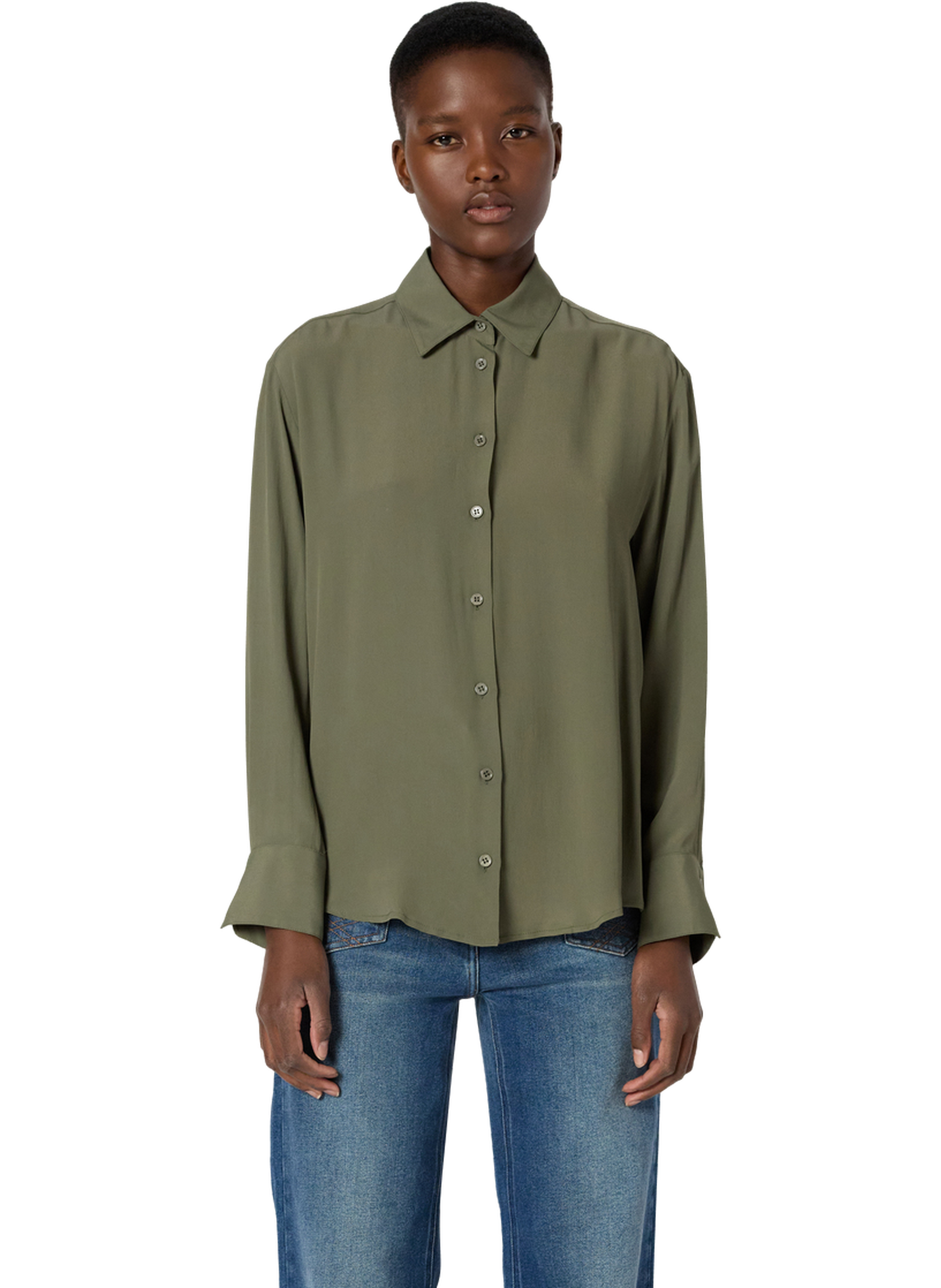 Chemise fluide - agathe GERARD DAREL Kaki