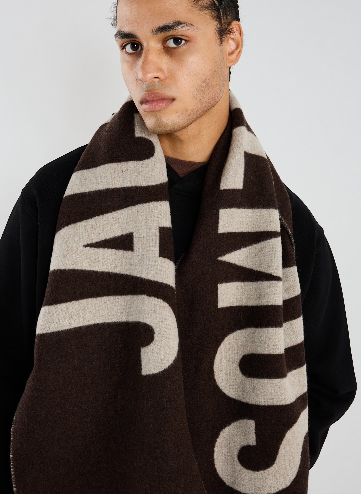 Jacquemus scarf JACQUEMUS Brown