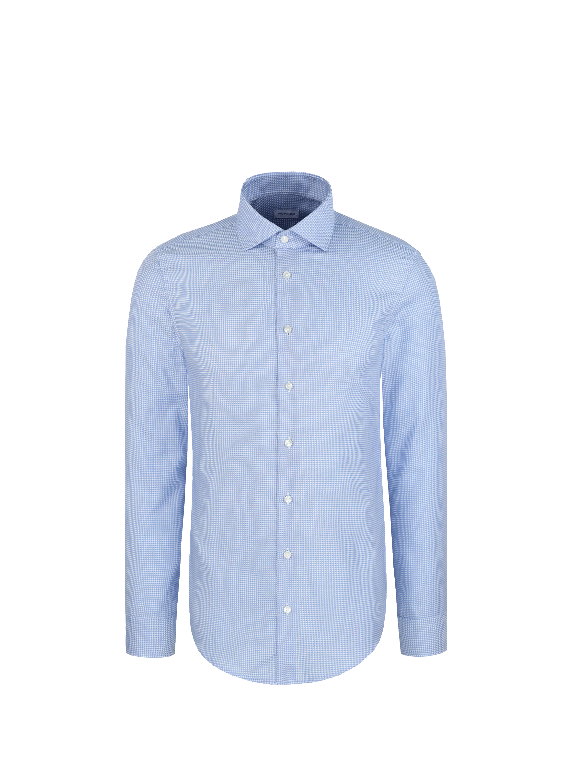 Cotton poplin shirt SEIDENSTICKER Blue