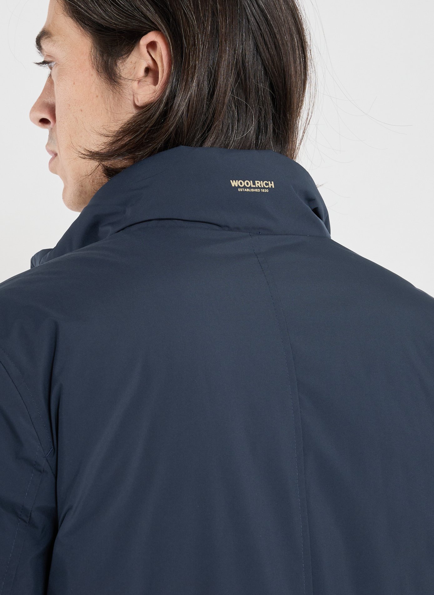 Blouson col montant WOOLRICH Bleu