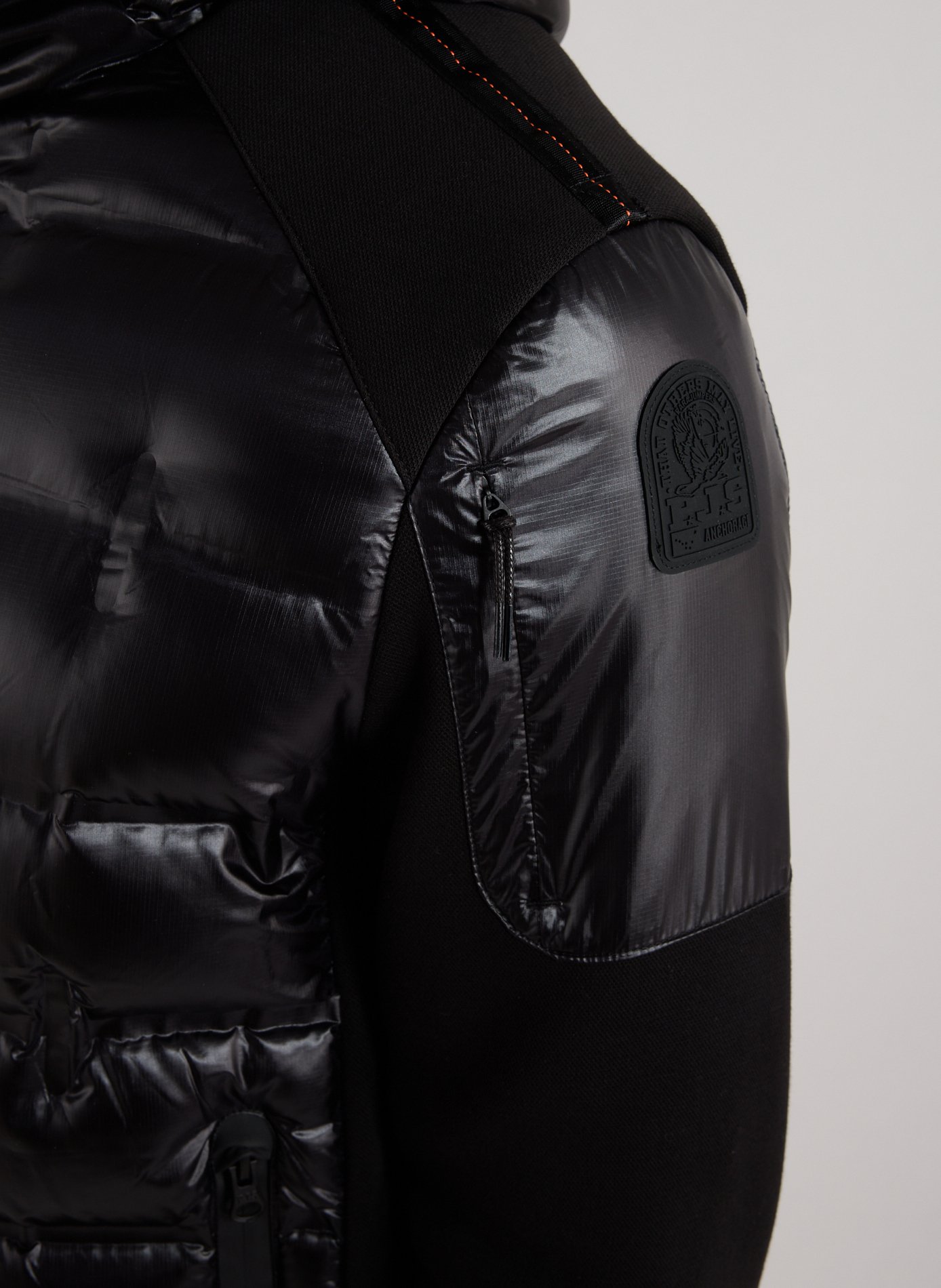 Veste matelassée à capuche PARAJUMPERS Noir