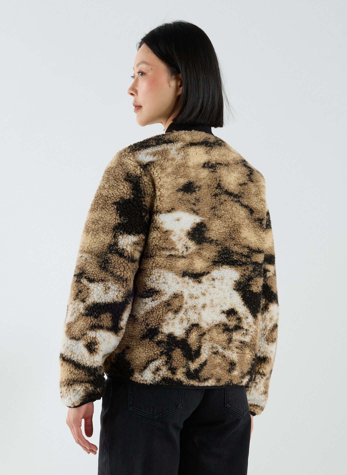 Veste shearling zippée CARHARTT WIP Multicolore