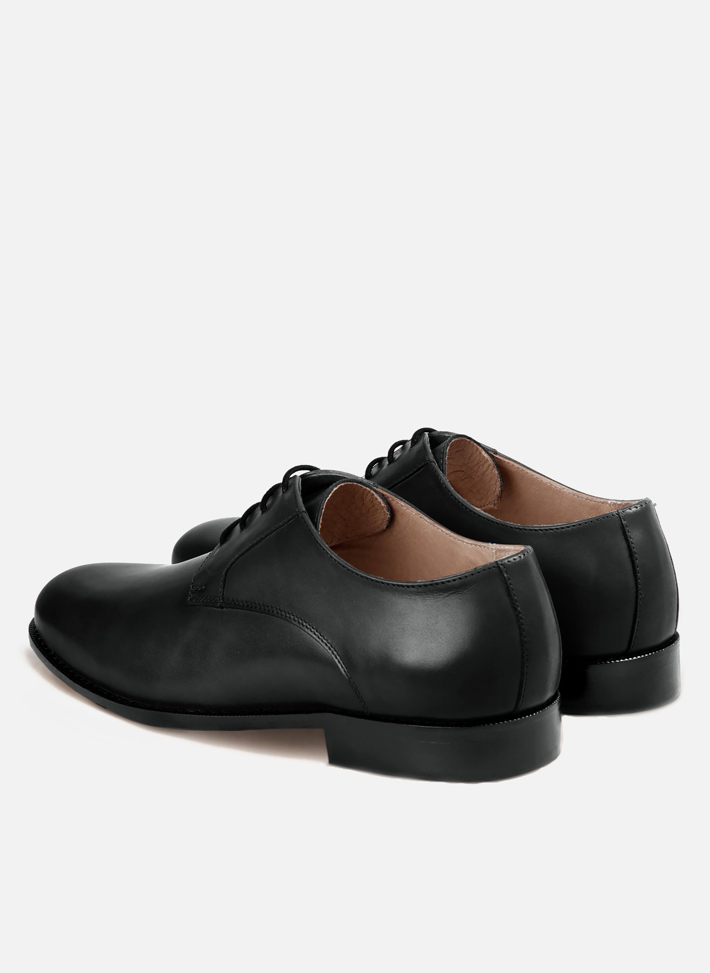 Richelieu adam cuir JULES & JENN Noir