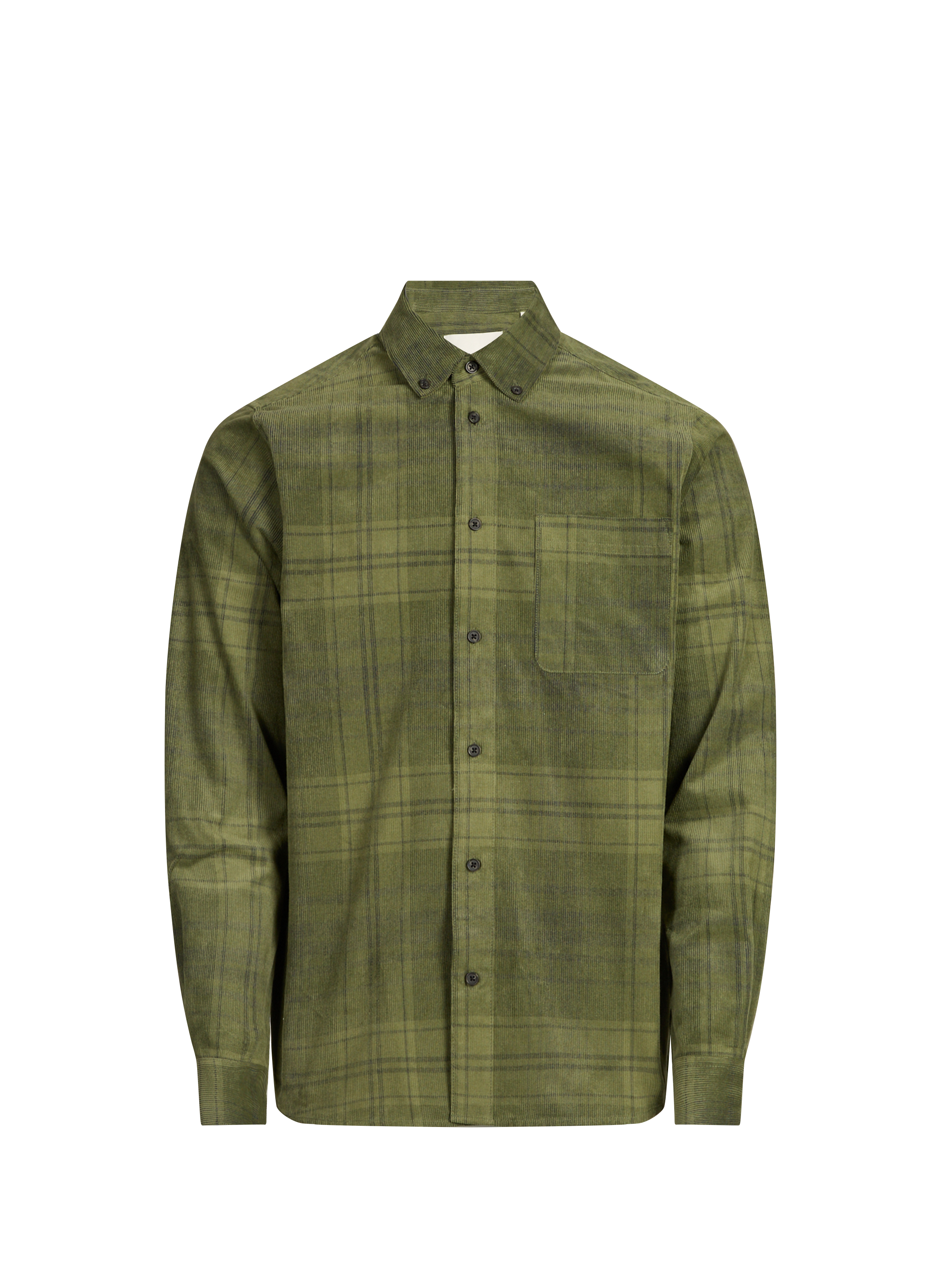 Kash velvet cotton shirt LES DEUX Green