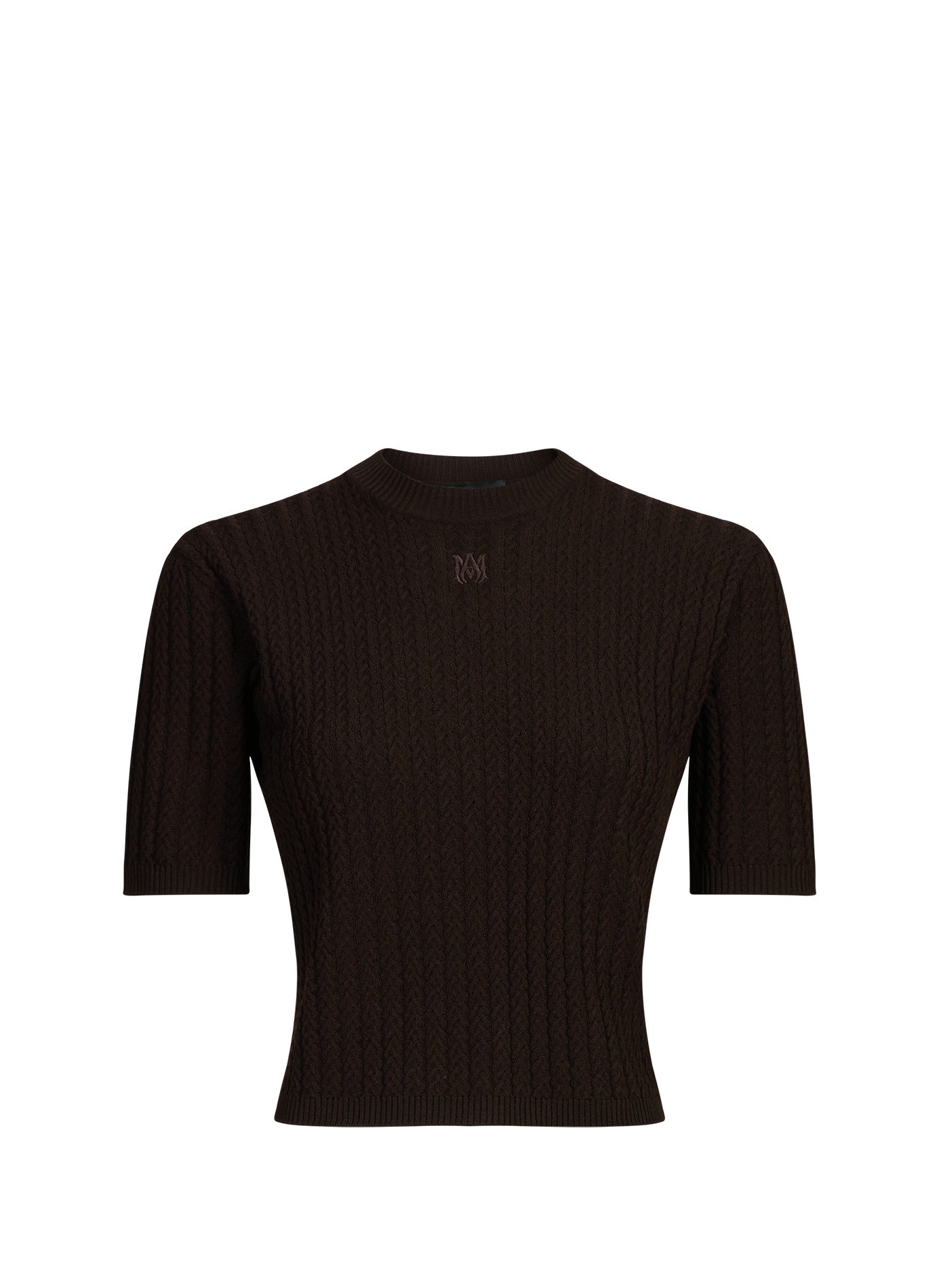 Wool Blend Knit T-shirt AMIRI Multicolour